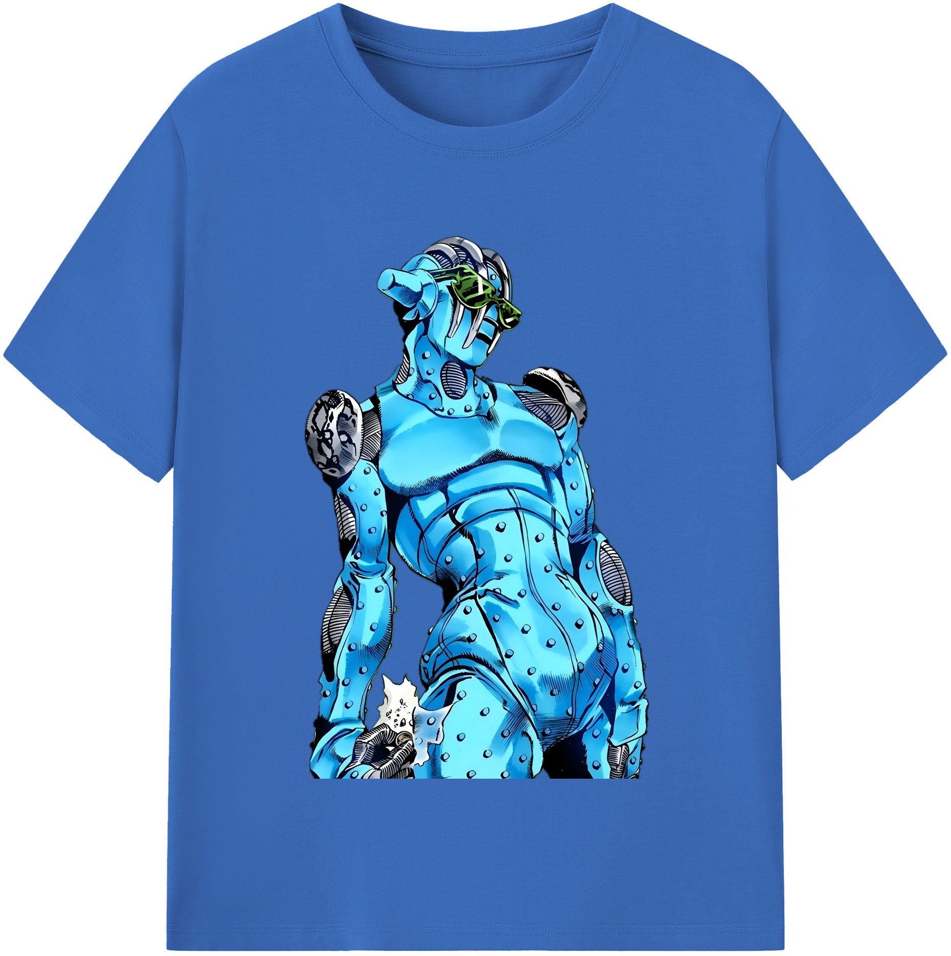 （画像用） ジョジョの奇妙な冒険 JoJo's Bizarre Adventure 綿100％半袖Tシャツ（フロントプリント）