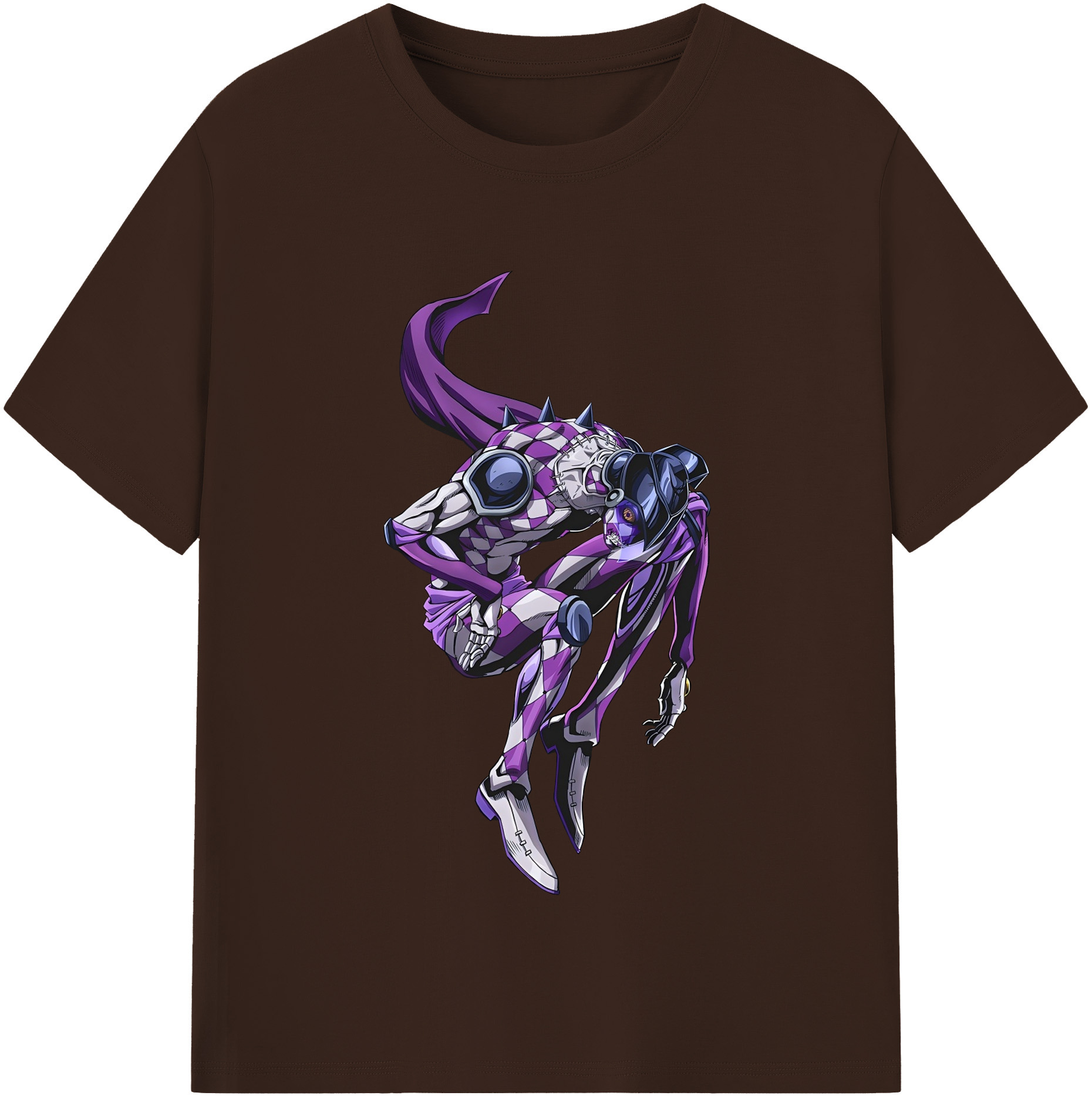 （画像用） ジョジョの奇妙な冒険 パンナコッタ?フー JoJo's Bizarre Adventure Pannacotta Fugo 綿100％半袖Tシャツ（フロントプリント）