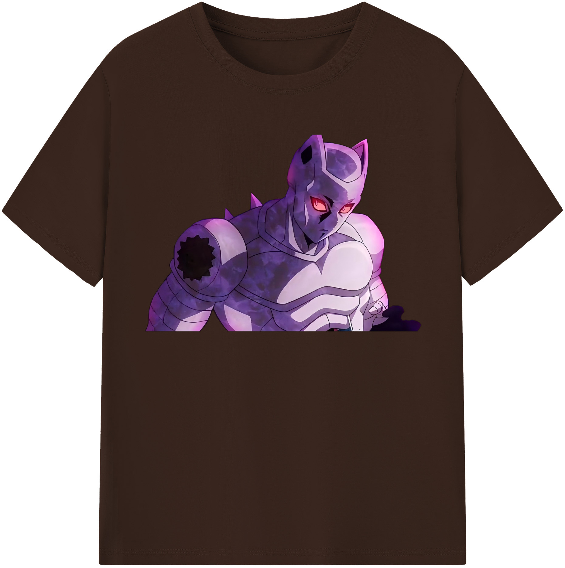 （画像用） ジョジョの奇妙な冒険 きら よしかげ JoJo's Bizarre Adventure Kira Yoshikage 綿100％半袖Tシャツ（フロントプリント）