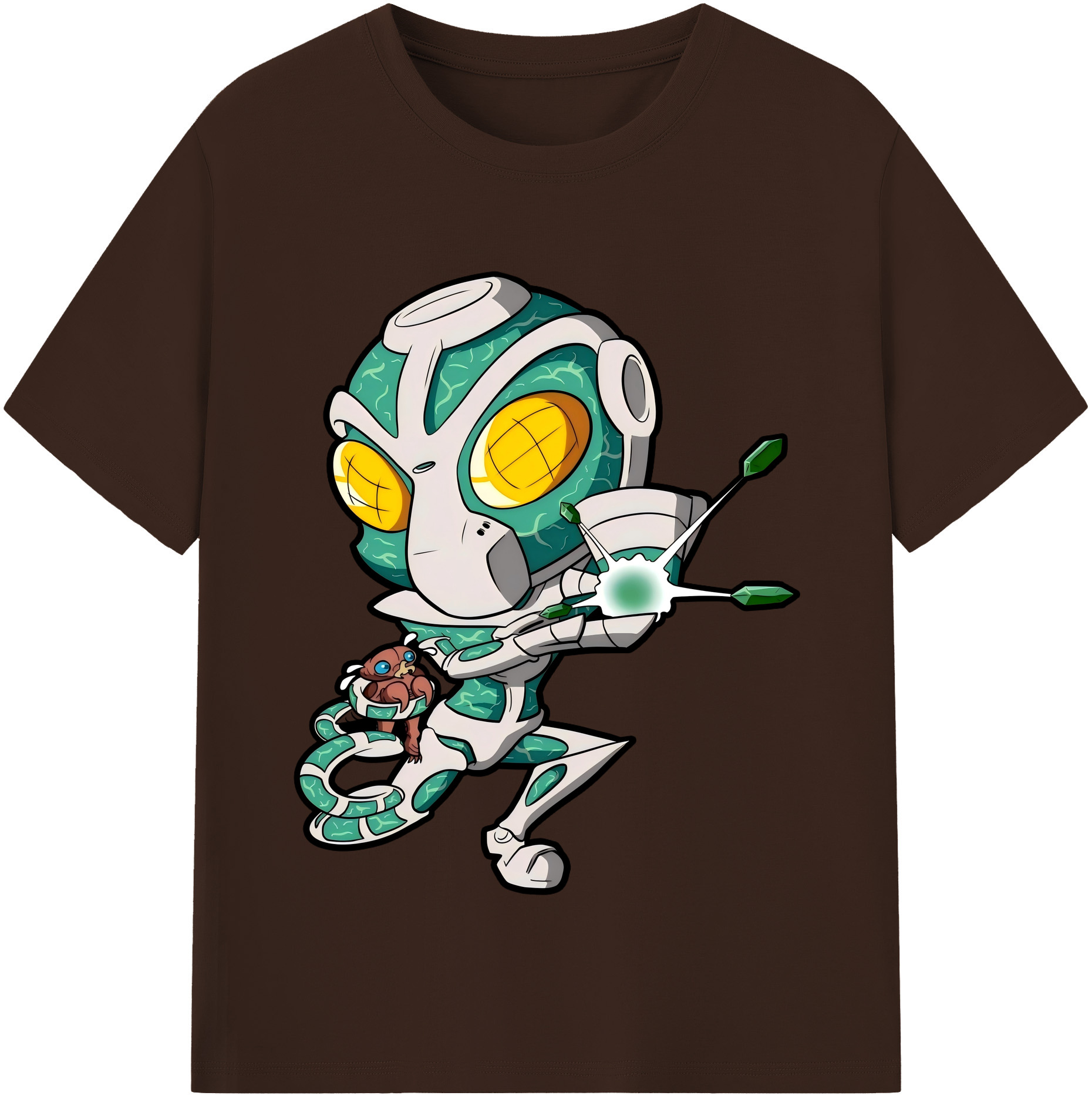 （画像用） ジョジョの奇妙な冒険 花京院 典明（かきょういん のりあき） JoJo's Bizarre Adventure Kakyoin Noriaki 綿100％半袖Tシャツ（フロントプリント）