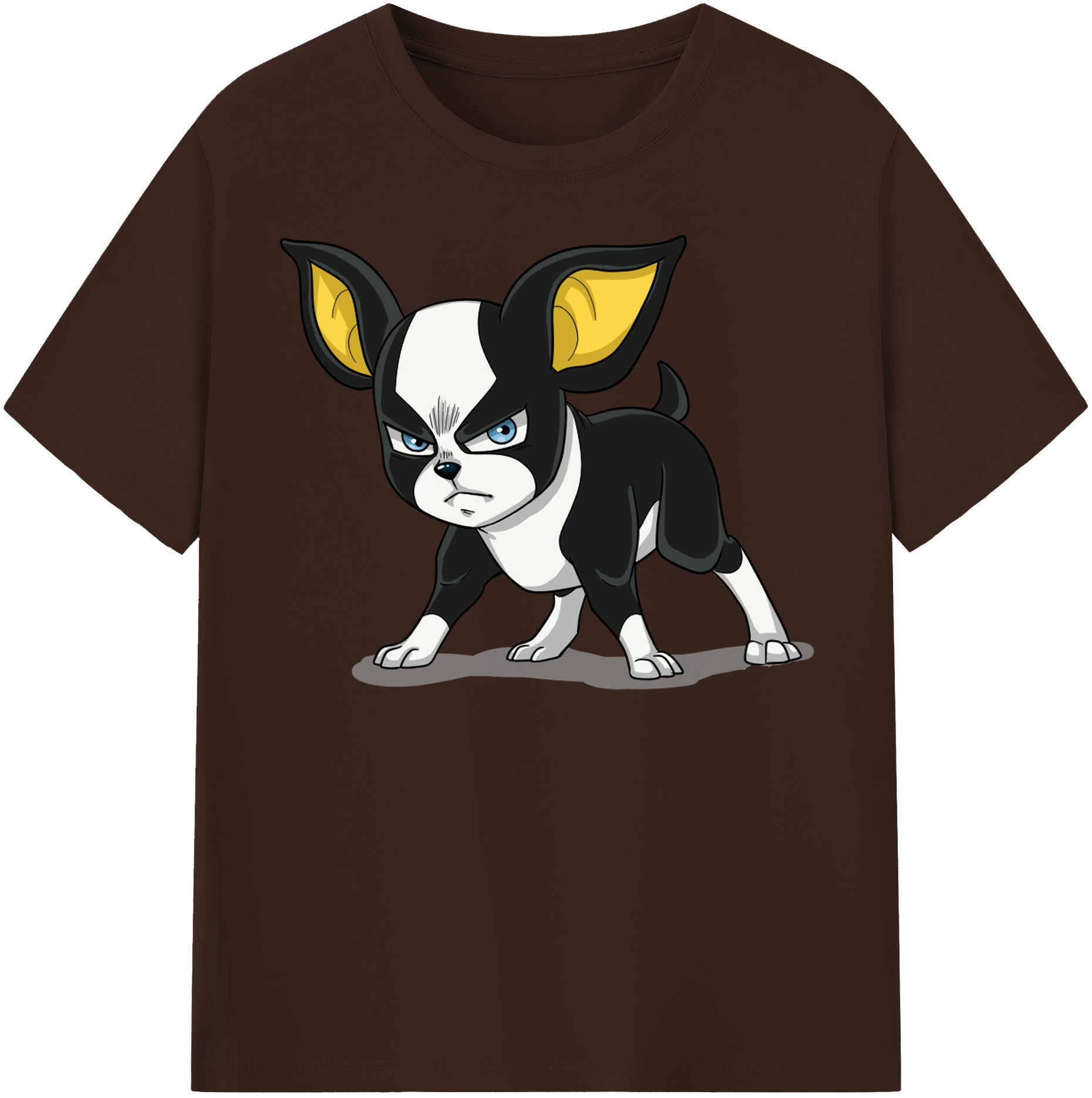 （画像用） ジョジョの奇妙な冒険 イギー JoJo's Bizarre Adventure Iggy 綿100％半袖Tシャツ（フロントプリント）