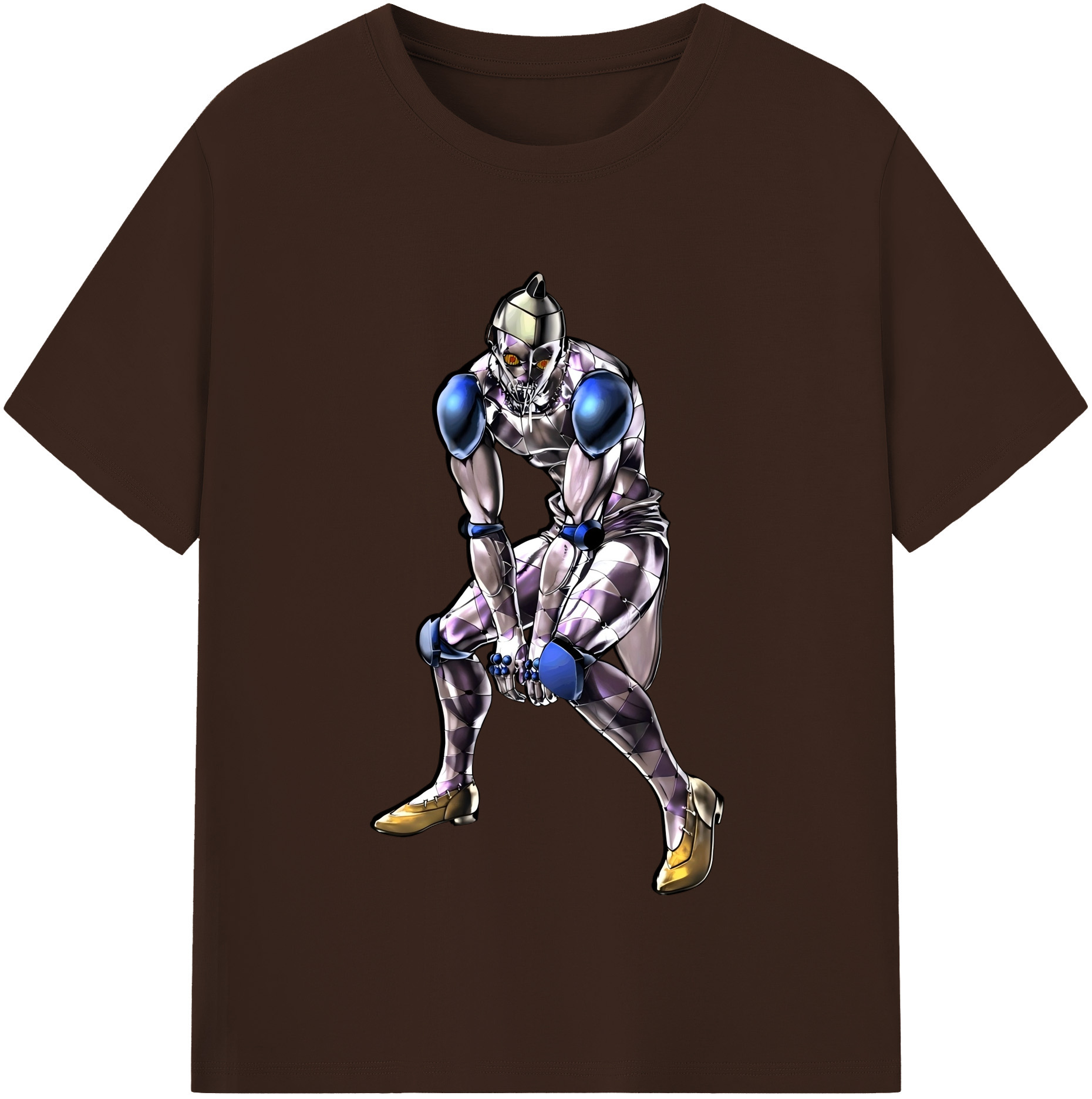 （画像用） ジョジョの奇妙な冒険 JoJo's Bizarre Adventure 綿100％半袖Tシャツ（フロントプリント）