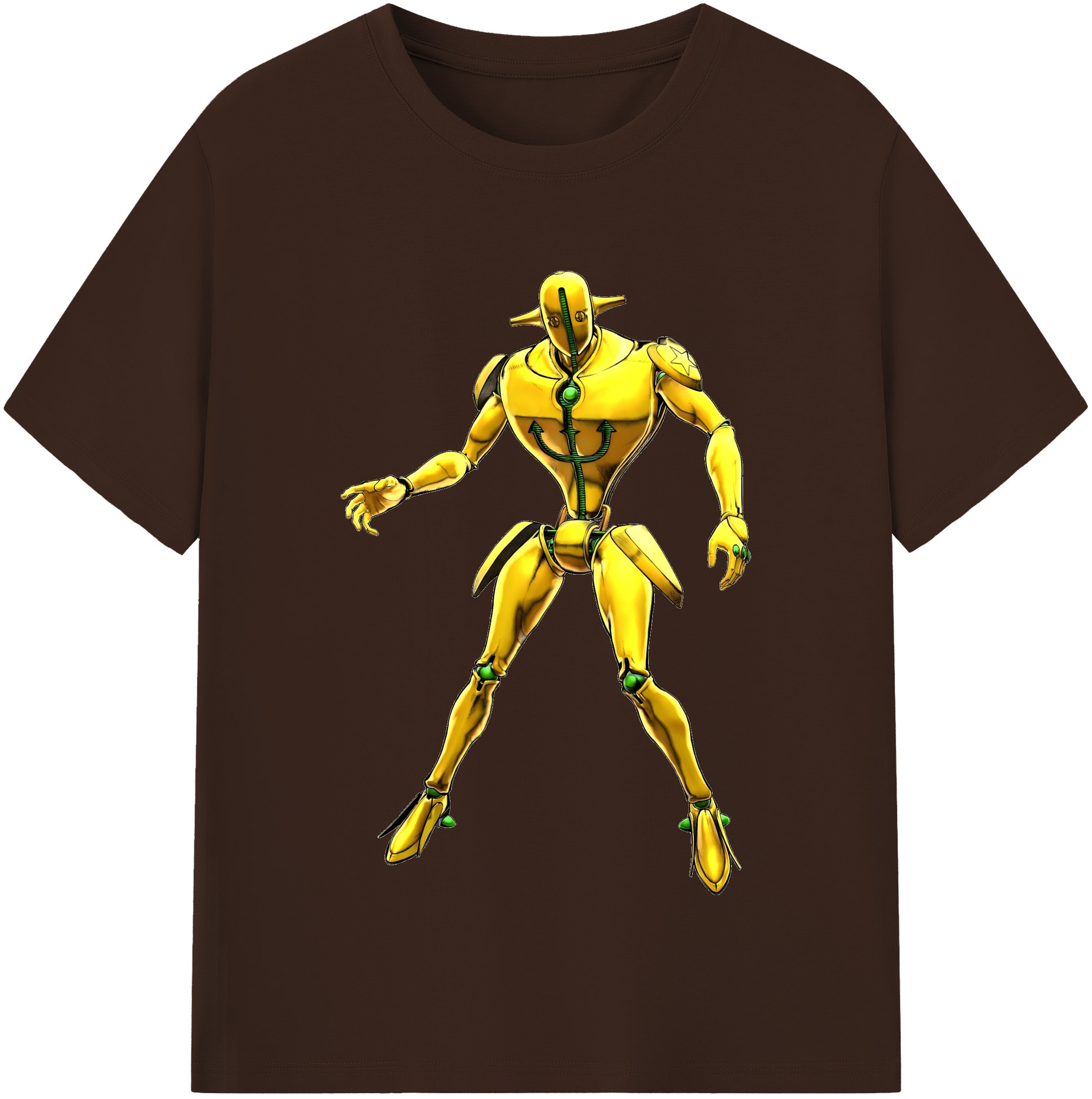 （画像用） ジョジョの奇妙な冒険 JoJo's Bizarre Adventure 綿100％半袖Tシャツ（フロントプリント）