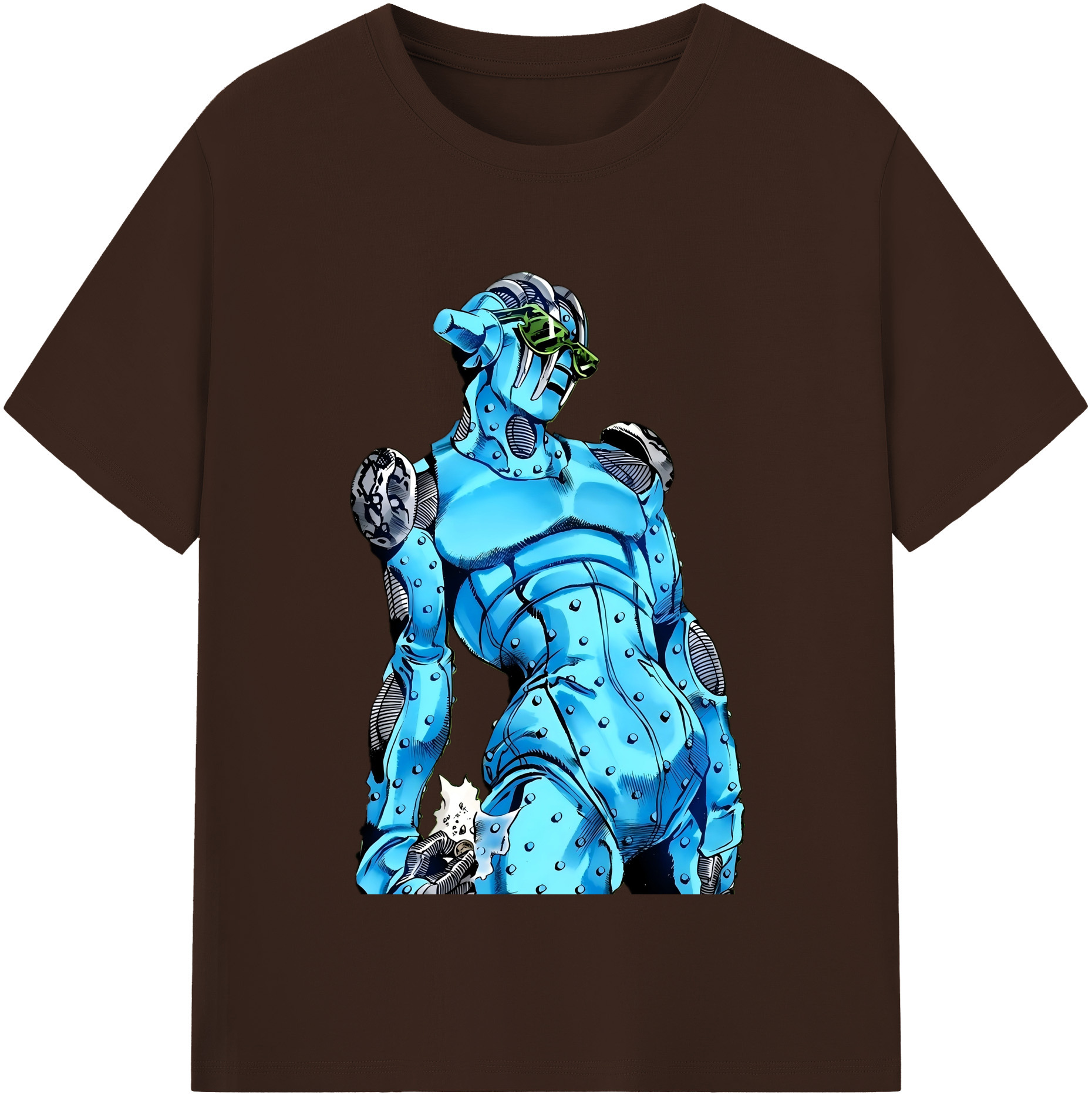 （画像用） ジョジョの奇妙な冒険 JoJo's Bizarre Adventure 綿100％半袖Tシャツ（フロントプリント）