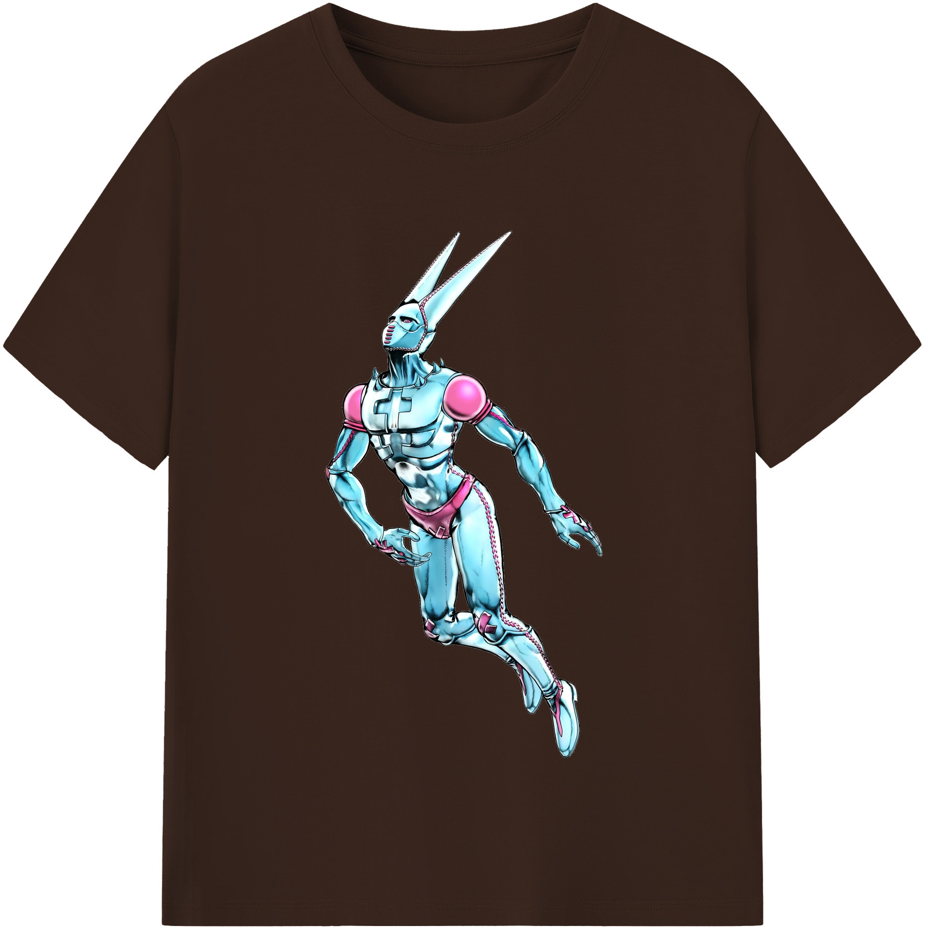 （画像用） ジョジョの奇妙な冒険 JoJo's Bizarre Adventure 綿100％半袖Tシャツ（フロントプリント）
