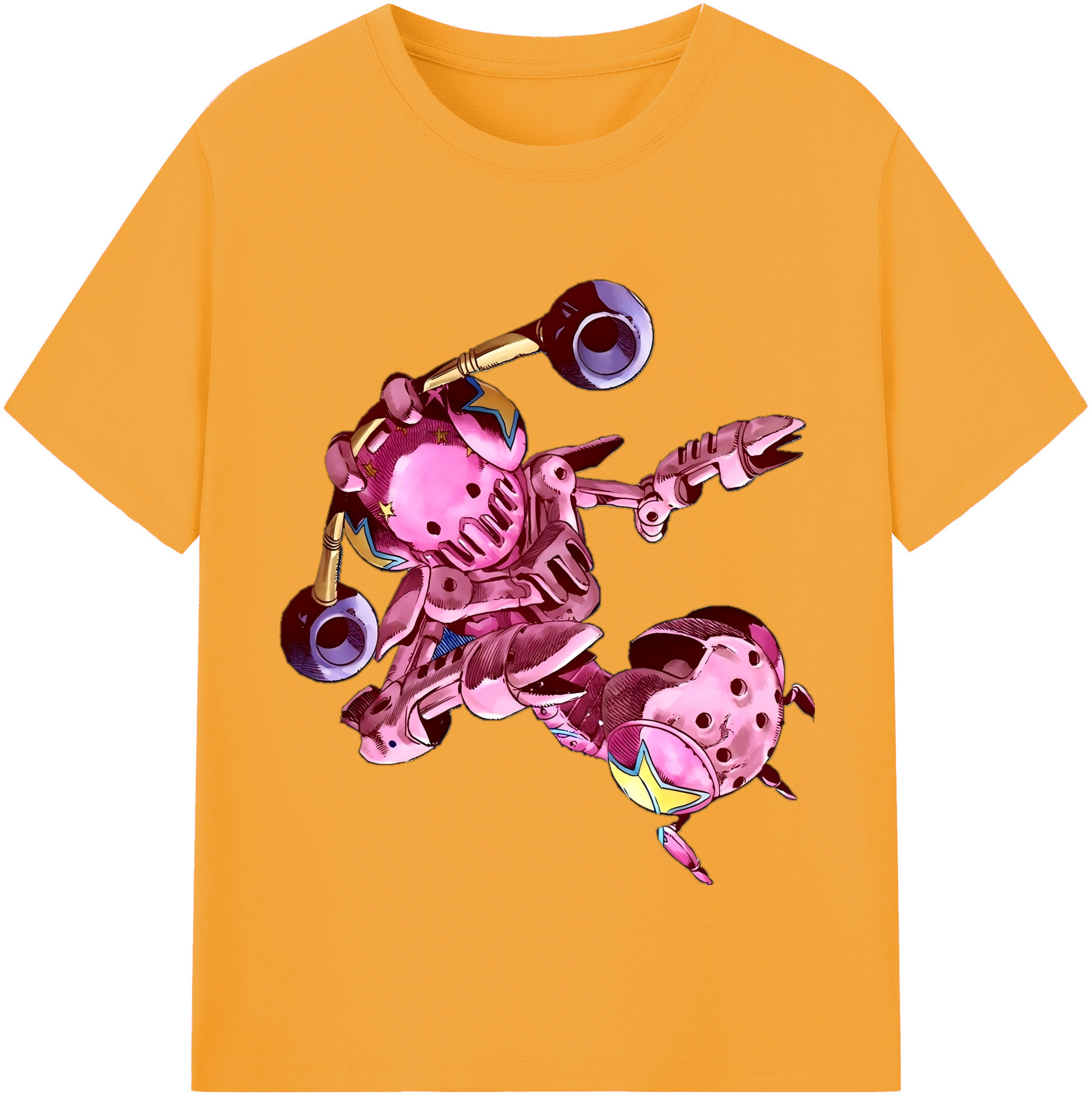 （画像用） ジョジョの奇妙な冒険 ジョナサン?ジョースター JoJo's Bizarre Adventure Jonathan Joestar 綿100％半袖Tシャツ（フロントプリント）