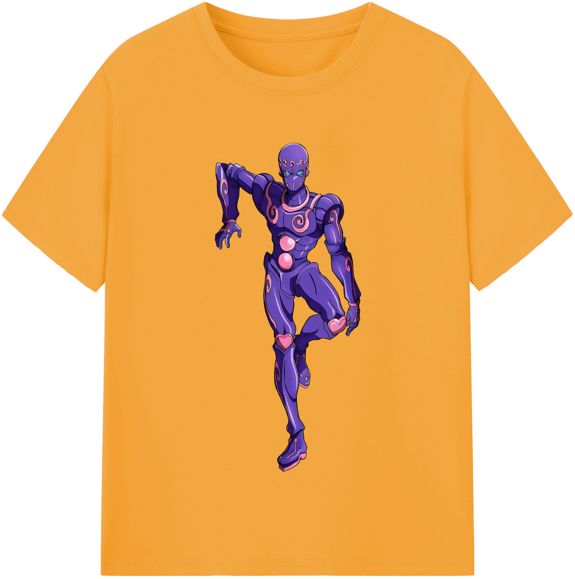 （画像用） ジョジョの奇妙な冒険 JoJo's Bizarre Adventure 綿100％半袖Tシャツ（フロントプリント）