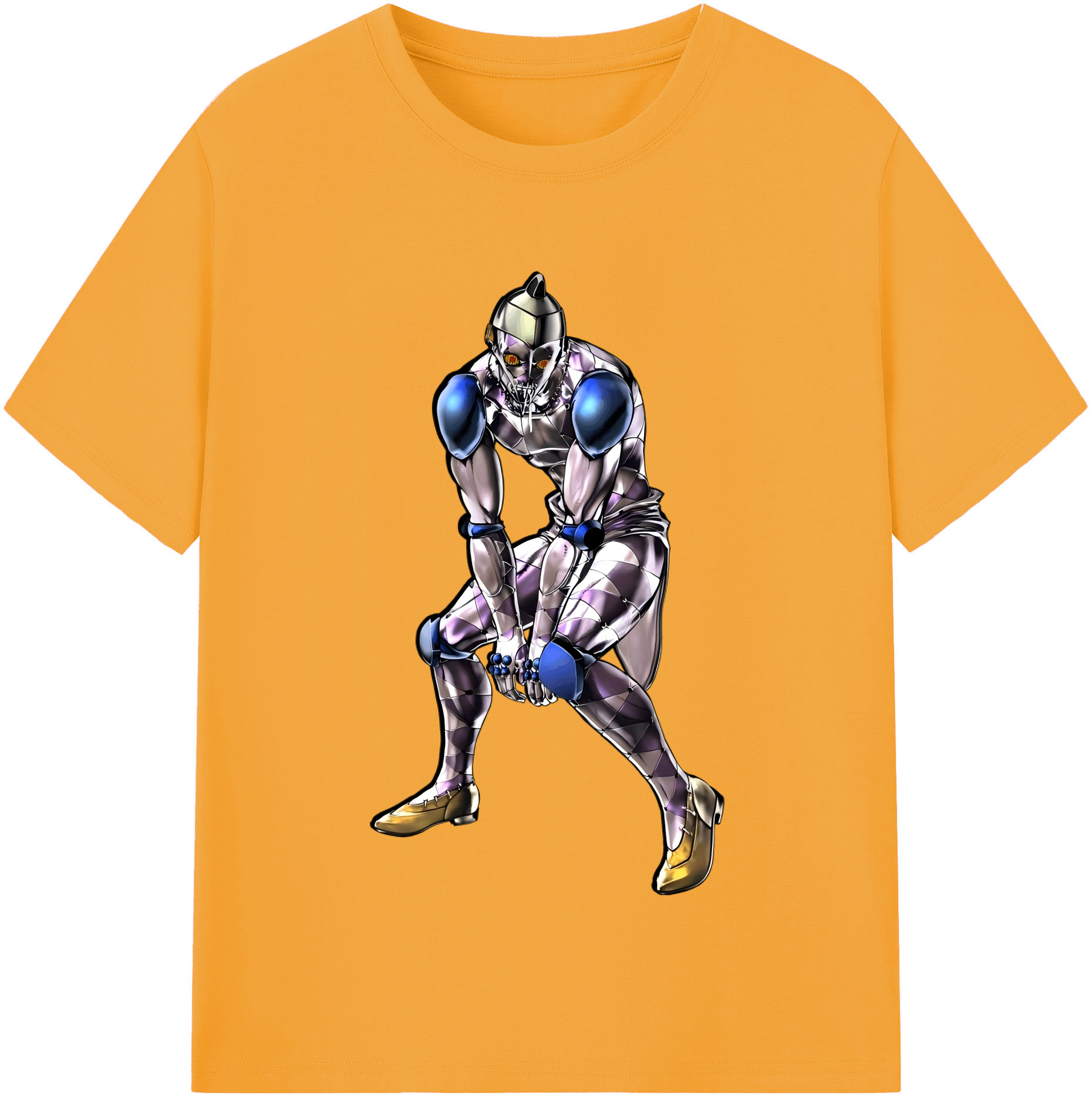 （画像用） ジョジョの奇妙な冒険 JoJo's Bizarre Adventure 綿100％半袖Tシャツ（フロントプリント）