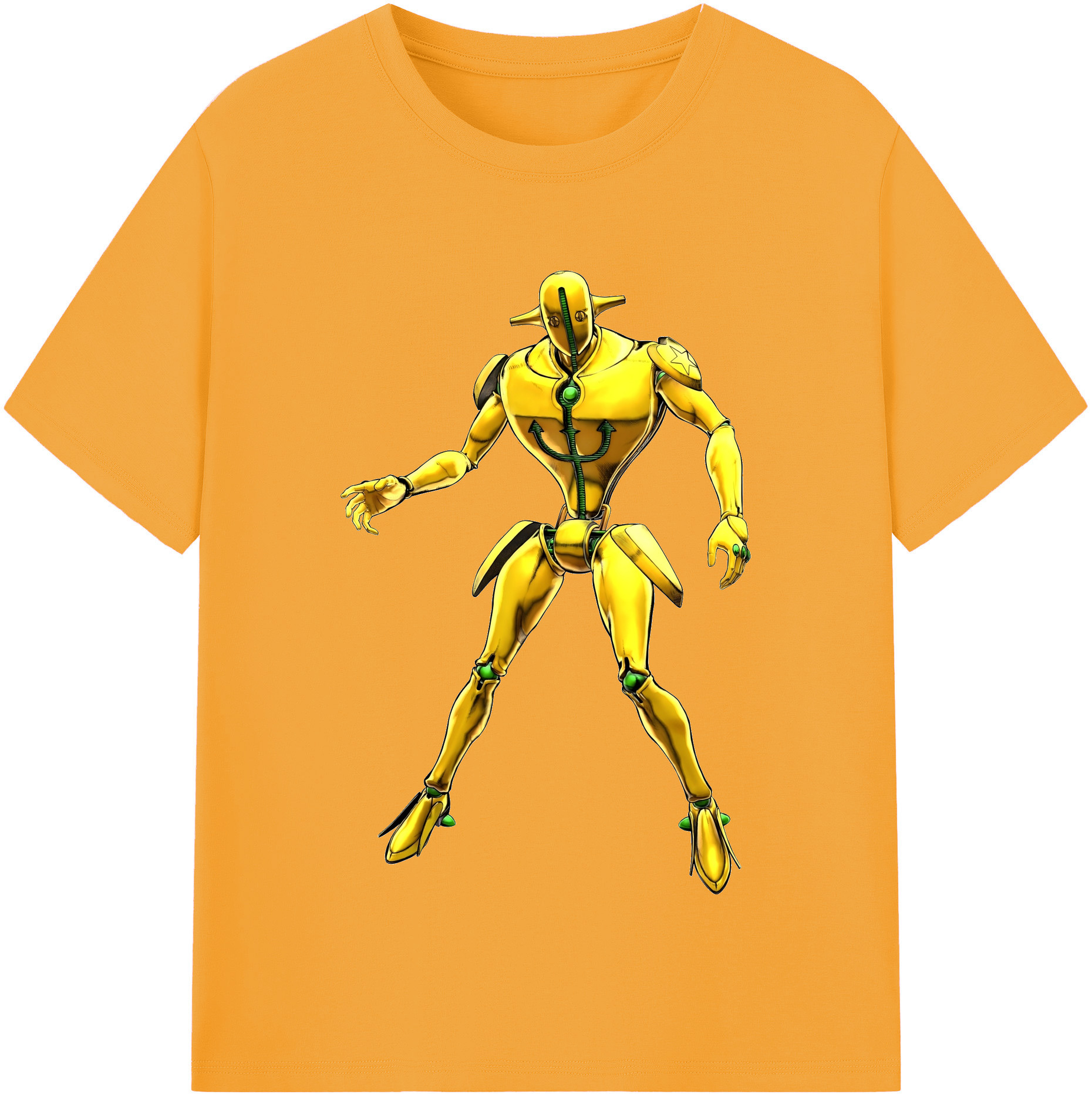（画像用） ジョジョの奇妙な冒険 JoJo's Bizarre Adventure 綿100％半袖Tシャツ（フロントプリント）