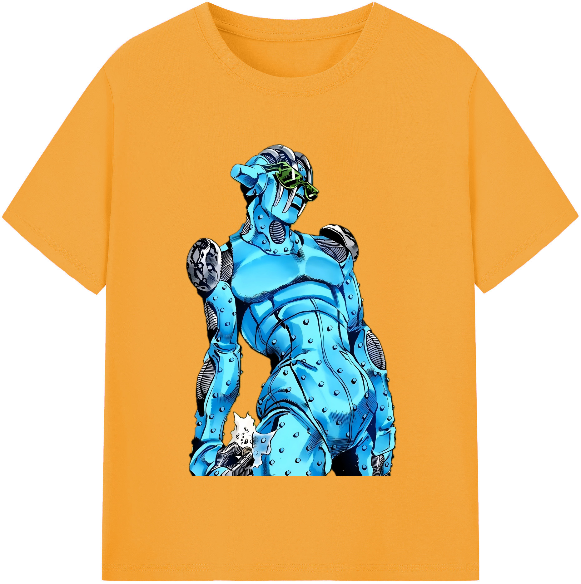 （画像用） ジョジョの奇妙な冒険 JoJo's Bizarre Adventure 綿100％半袖Tシャツ（フロントプリント）