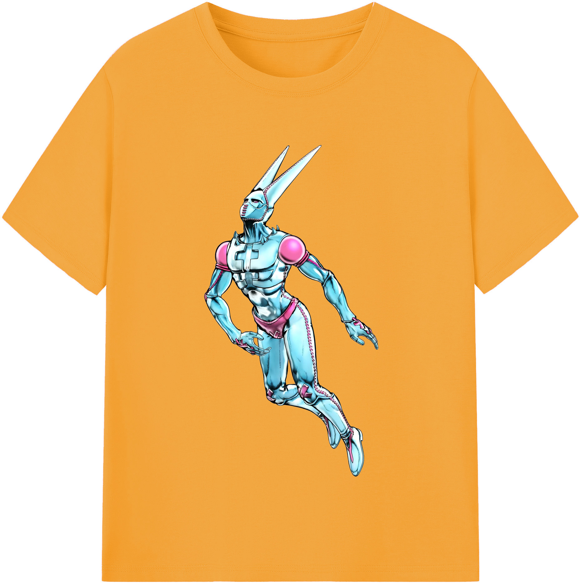 （画像用） ジョジョの奇妙な冒険 JoJo's Bizarre Adventure 綿100％半袖Tシャツ（フロントプリント）