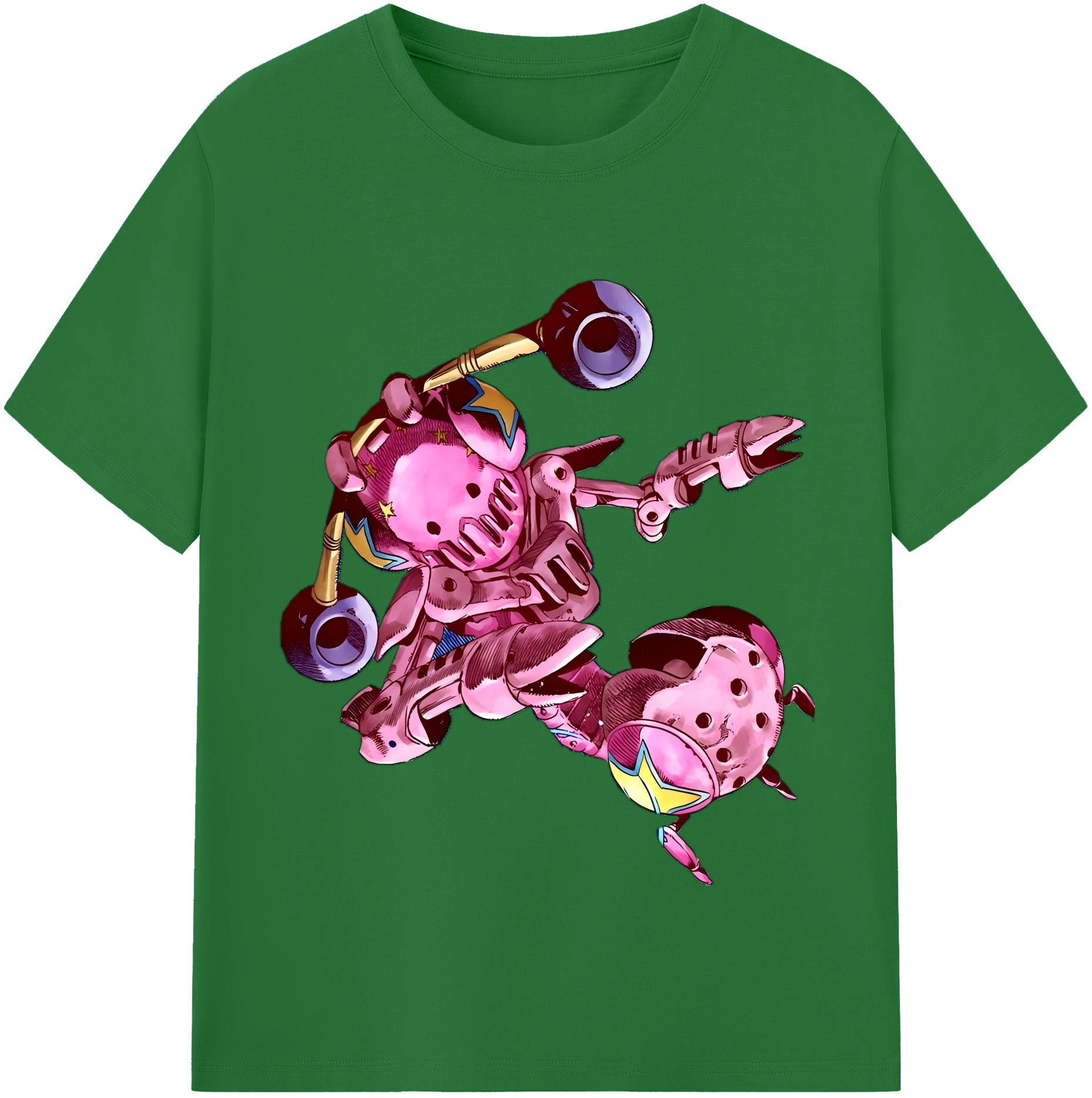 （画像用） ジョジョの奇妙な冒険 ジョナサン?ジョースター JoJo's Bizarre Adventure Jonathan Joestar 綿100％半袖Tシャツ（フロントプリント）