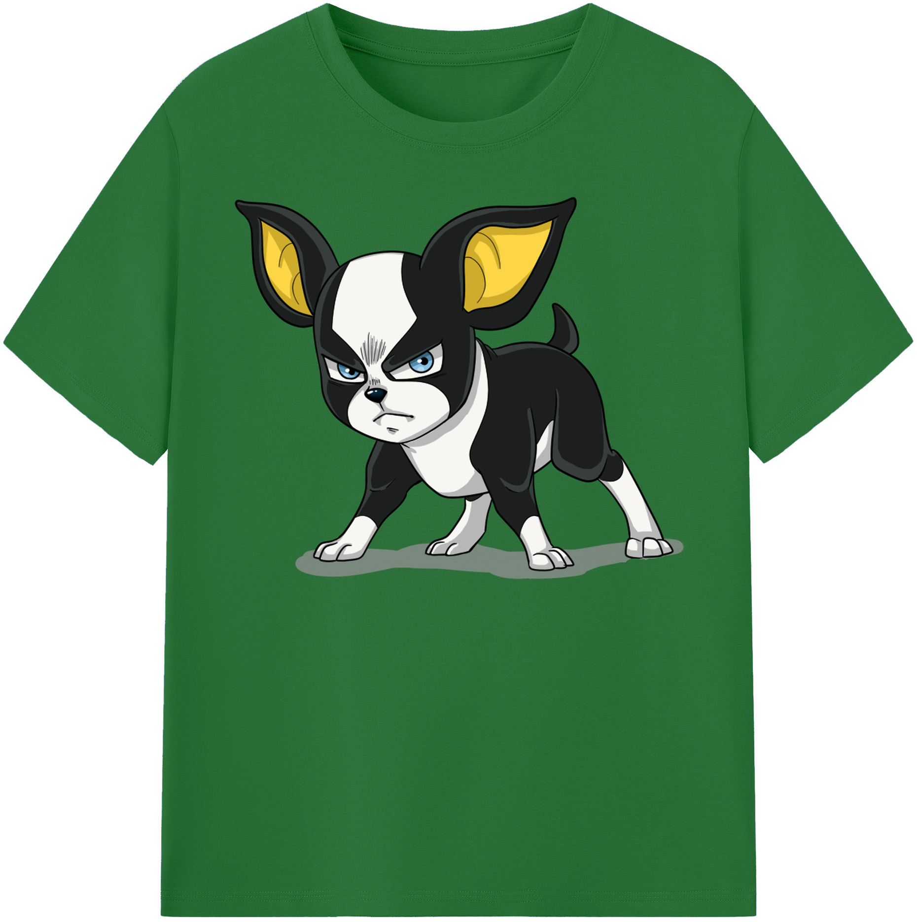 （画像用） ジョジョの奇妙な冒険 イギー JoJo's Bizarre Adventure Iggy 綿100％半袖Tシャツ（フロントプリント）