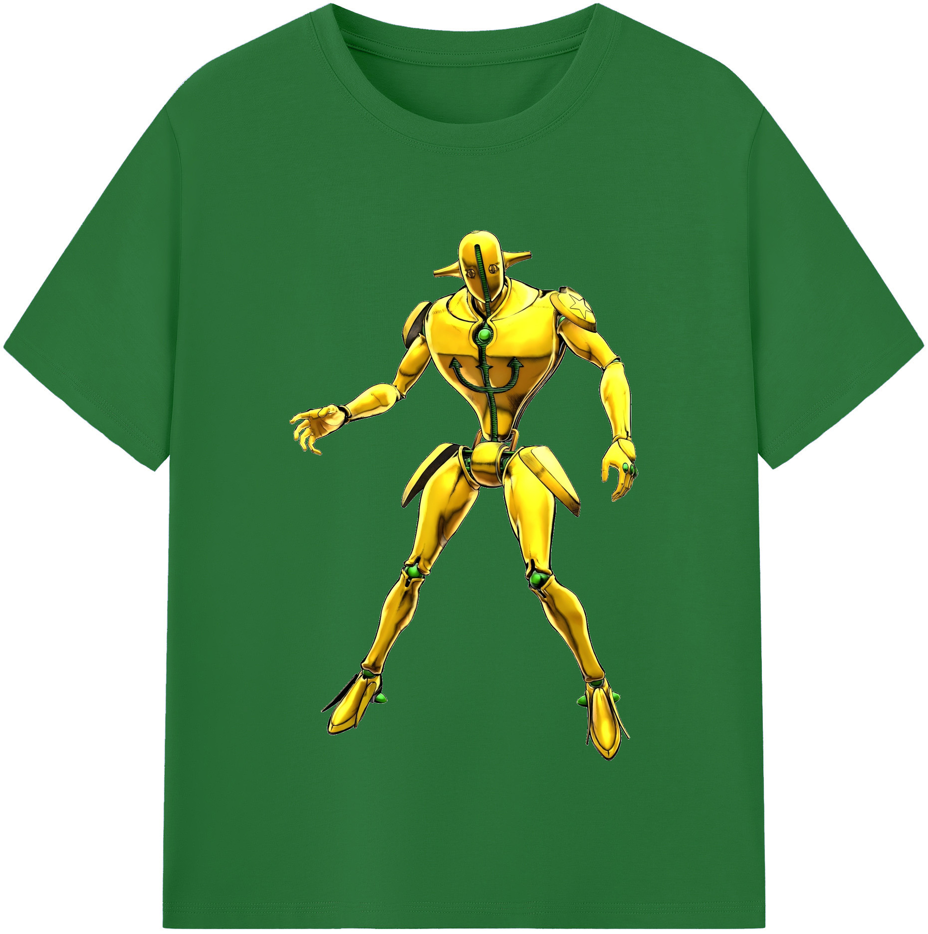 （画像用） ジョジョの奇妙な冒険 JoJo's Bizarre Adventure 綿100％半袖Tシャツ（フロントプリント）