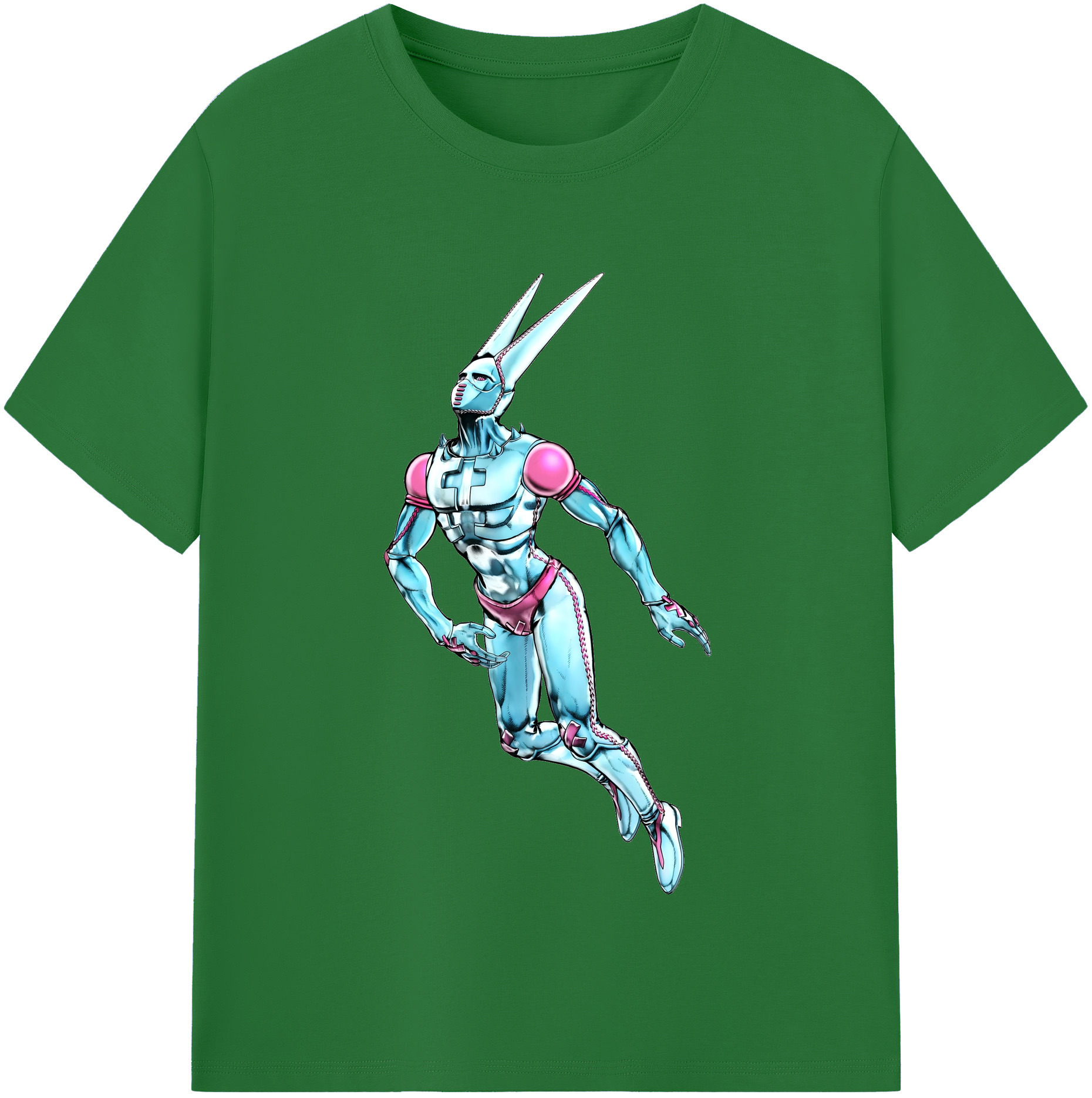 （画像用） ジョジョの奇妙な冒険 JoJo's Bizarre Adventure 綿100％半袖Tシャツ（フロントプリント）