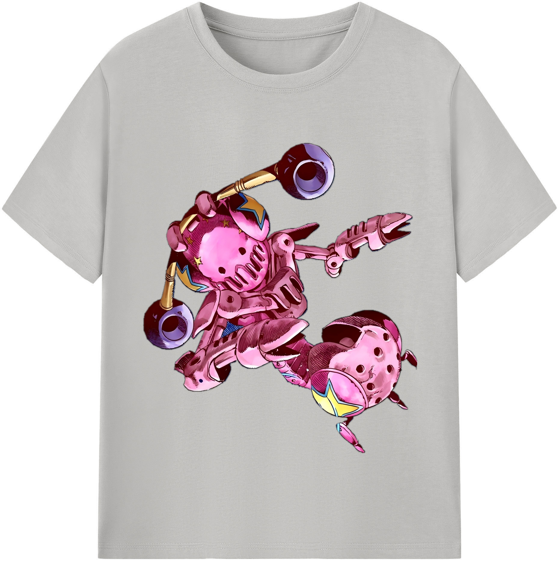 （画像用） ジョジョの奇妙な冒険 ジョナサン?ジョースター JoJo's Bizarre Adventure Jonathan Joestar 綿100％半袖Tシャツ（フロントプリント）