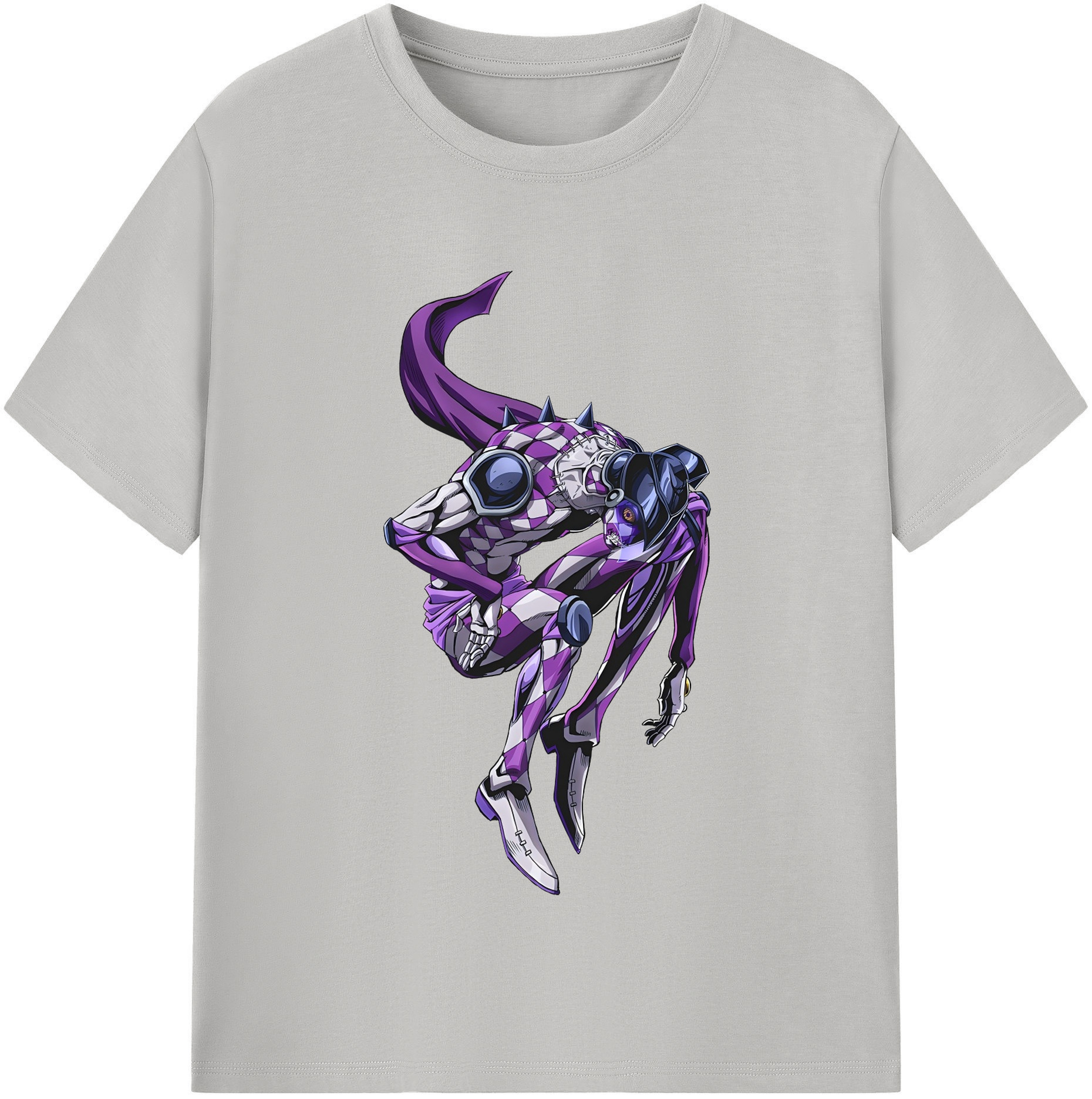 （画像用） ジョジョの奇妙な冒険 パンナコッタ?フー JoJo's Bizarre Adventure Pannacotta Fugo 綿100％半袖Tシャツ（フロントプリント）