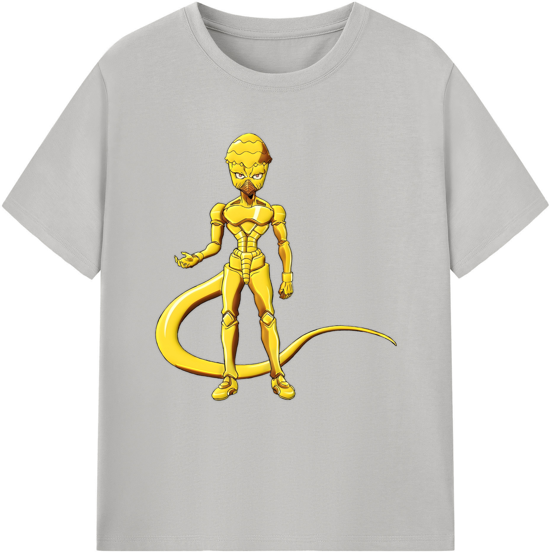 （画像用） ジョジョの奇妙な冒険 おといし あきら JoJo's Bizarre Adventure Akira Otoishi 綿100％半袖Tシャツ（フロントプリント）