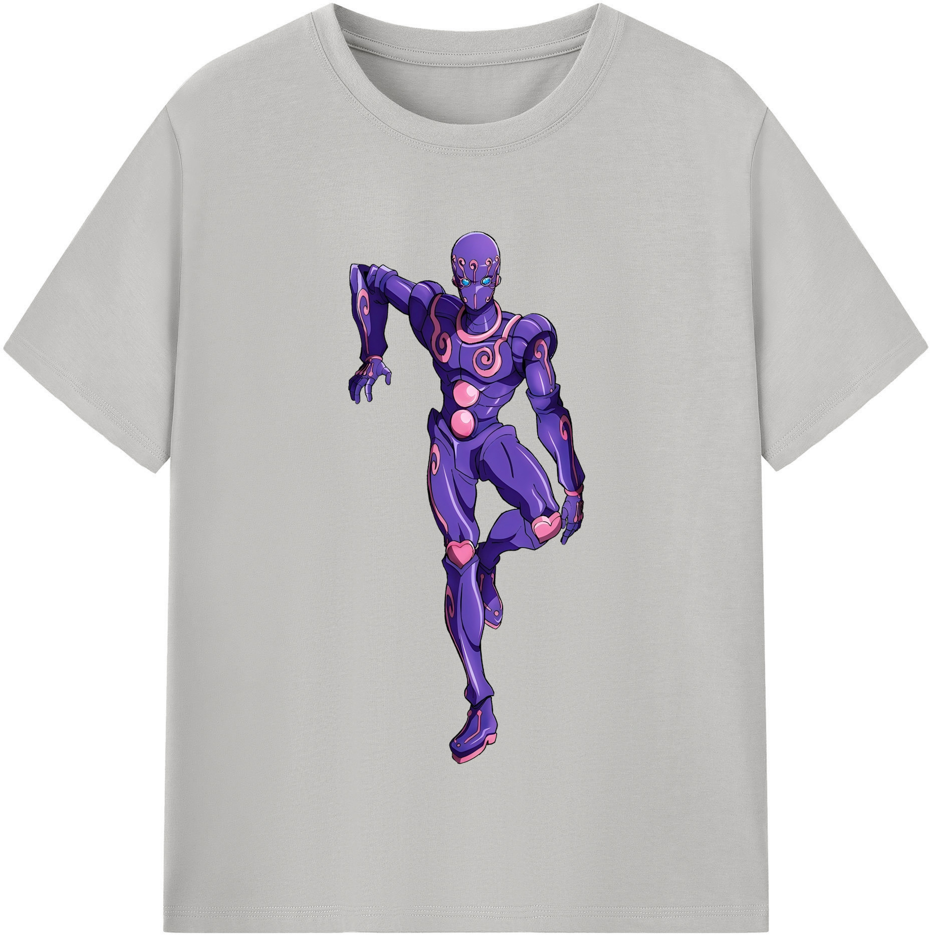 （画像用） ジョジョの奇妙な冒険 JoJo's Bizarre Adventure 綿100％半袖Tシャツ（フロントプリント）