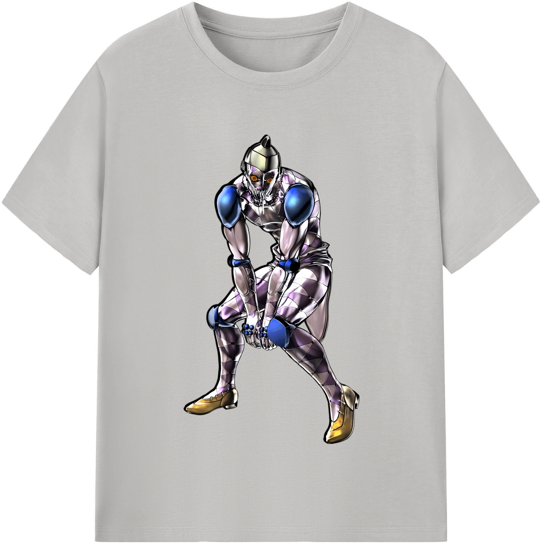 （画像用） ジョジョの奇妙な冒険 JoJo's Bizarre Adventure 綿100％半袖Tシャツ（フロントプリント）