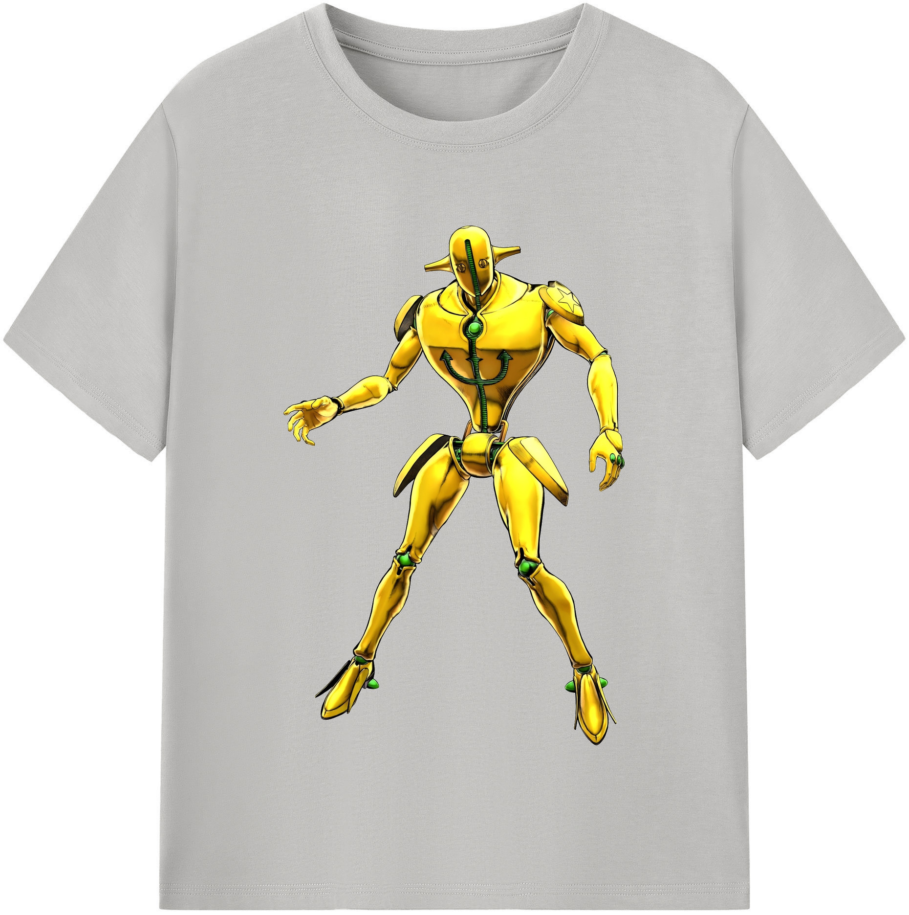 （画像用） ジョジョの奇妙な冒険 JoJo's Bizarre Adventure 綿100％半袖Tシャツ（フロントプリント）