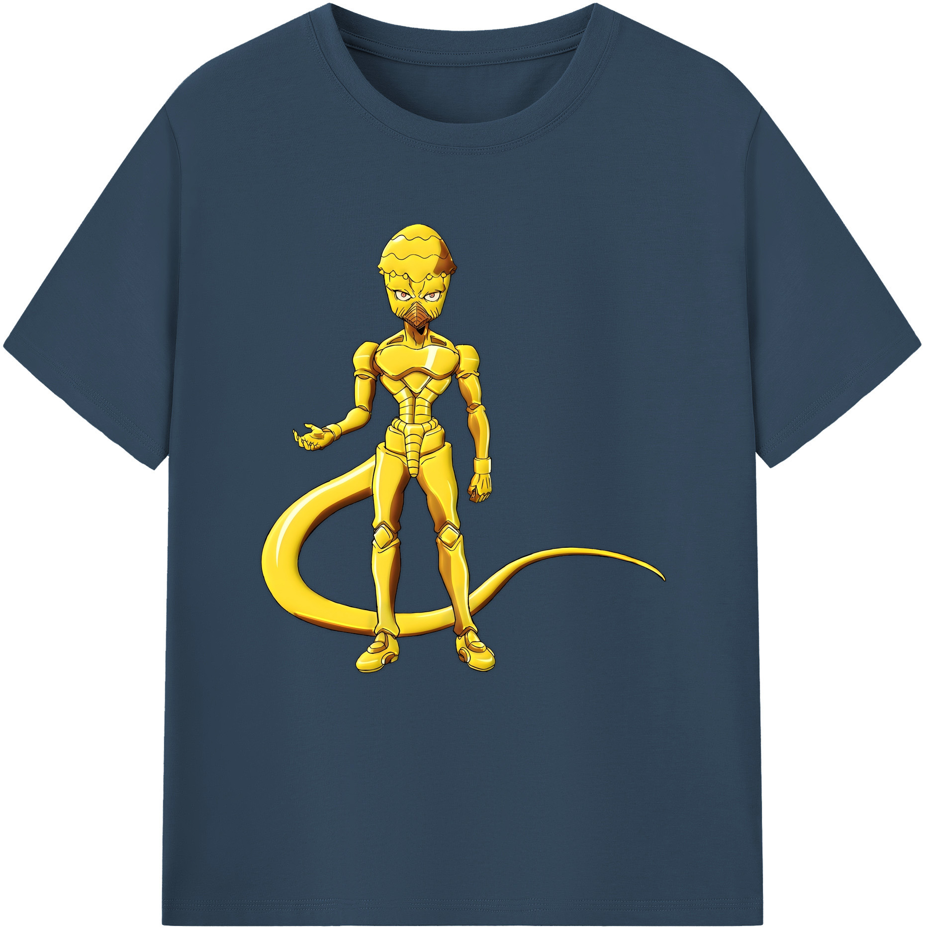 （画像用） ジョジョの奇妙な冒険 おといし あきら JoJo's Bizarre Adventure Akira Otoishi 綿100％半袖Tシャツ（フロントプリント）