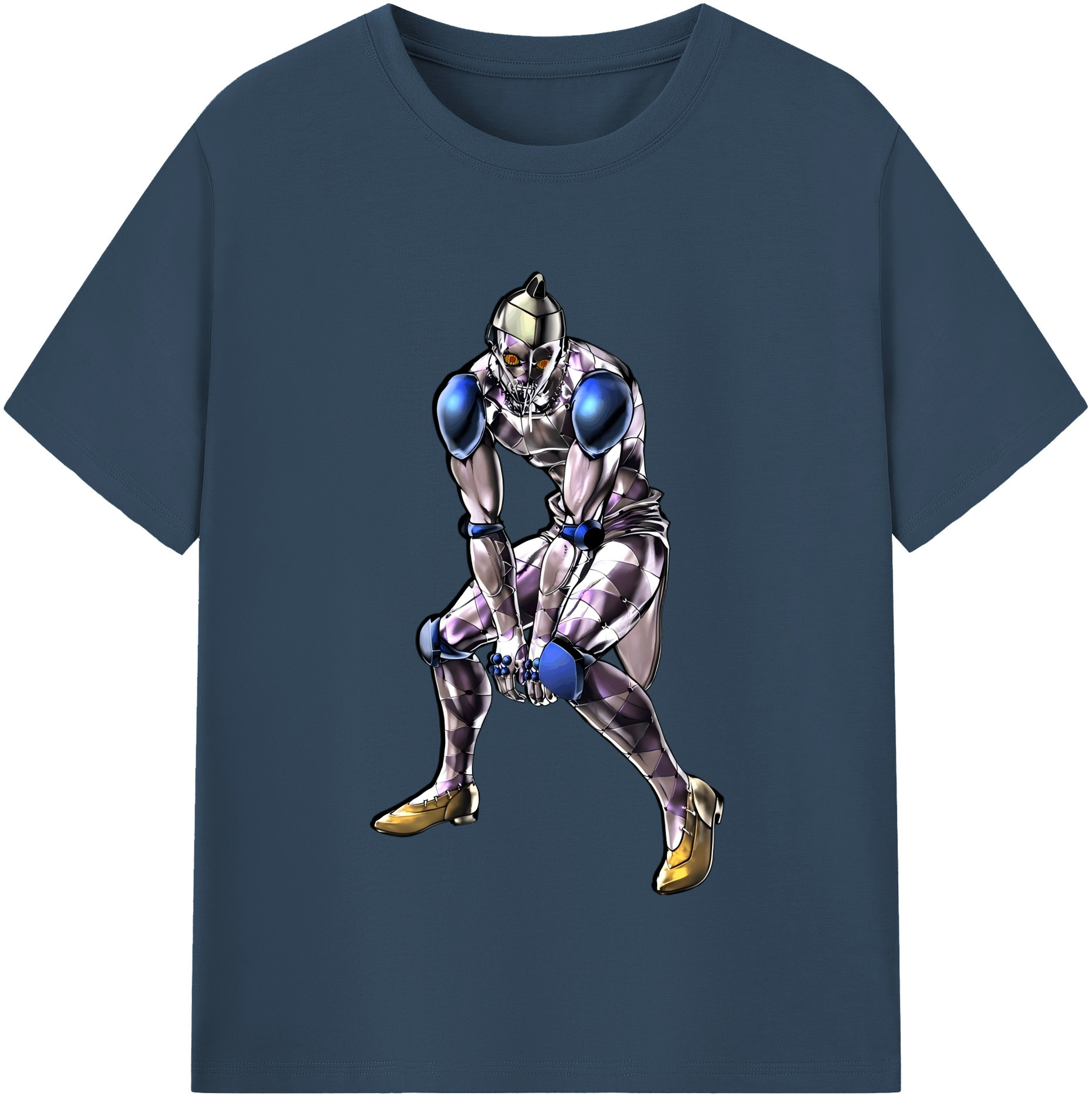 （画像用） ジョジョの奇妙な冒険 JoJo's Bizarre Adventure 綿100％半袖Tシャツ（フロントプリント）