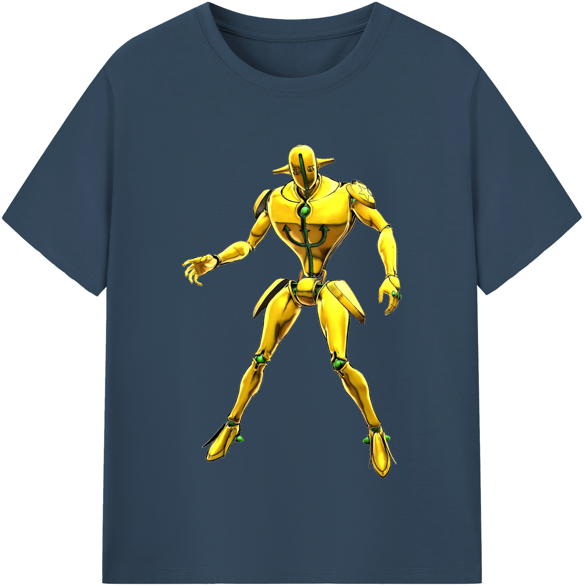 （画像用） ジョジョの奇妙な冒険 JoJo's Bizarre Adventure 綿100％半袖Tシャツ（フロントプリント）