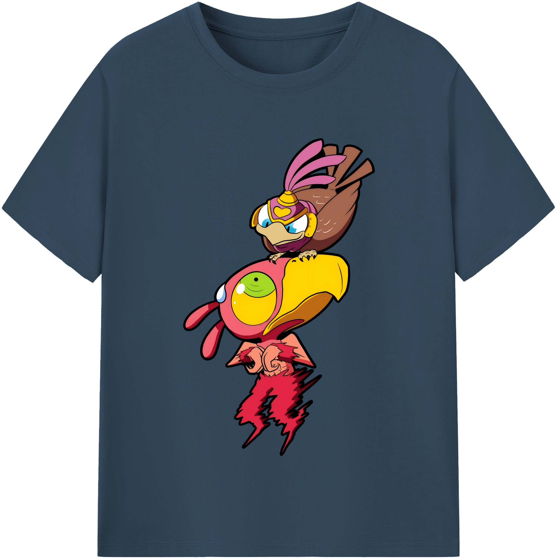 （画像用） ジョジョの奇妙な冒険 JoJo's Bizarre Adventure 綿100％半袖Tシャツ（フロントプリント）