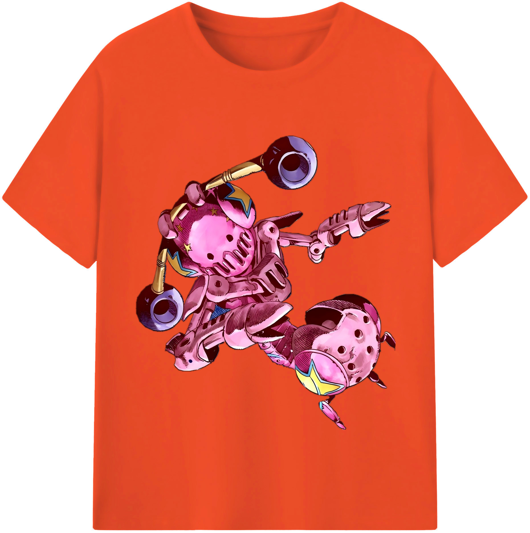 （画像用） ジョジョの奇妙な冒険 ジョナサン?ジョースター JoJo's Bizarre Adventure Jonathan Joestar 綿100％半袖Tシャツ（フロントプリント）