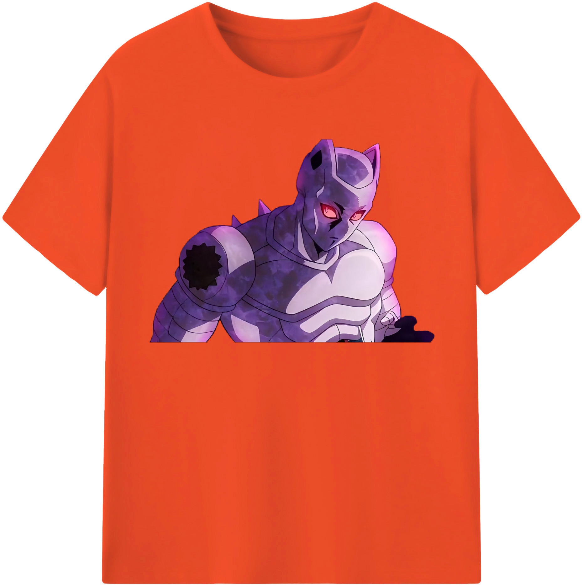 （画像用） ジョジョの奇妙な冒険 きら よしかげ JoJo's Bizarre Adventure Kira Yoshikage 綿100％半袖Tシャツ（フロントプリント）