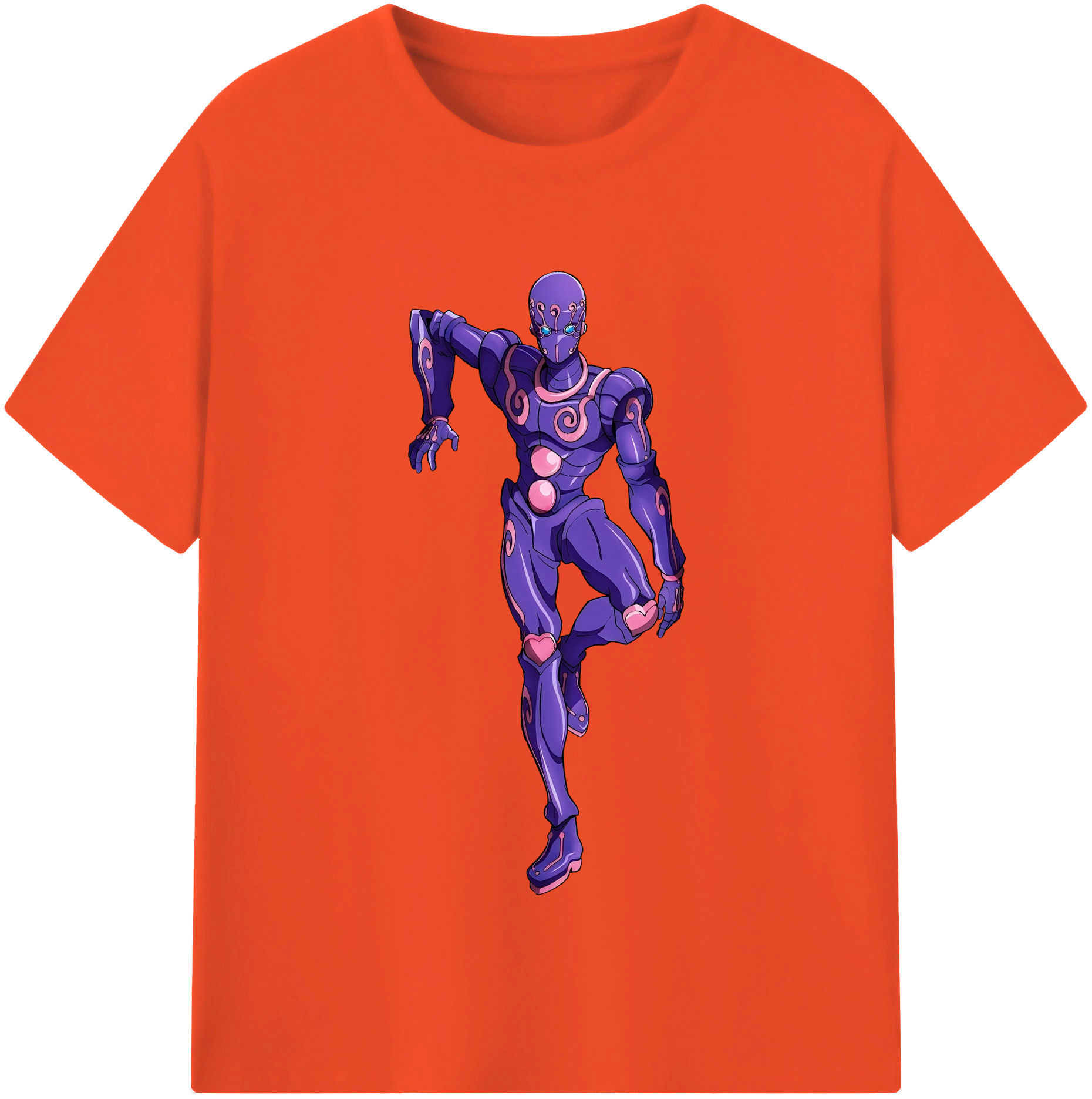 （画像用） ジョジョの奇妙な冒険 JoJo's Bizarre Adventure 綿100％半袖Tシャツ（フロントプリント）