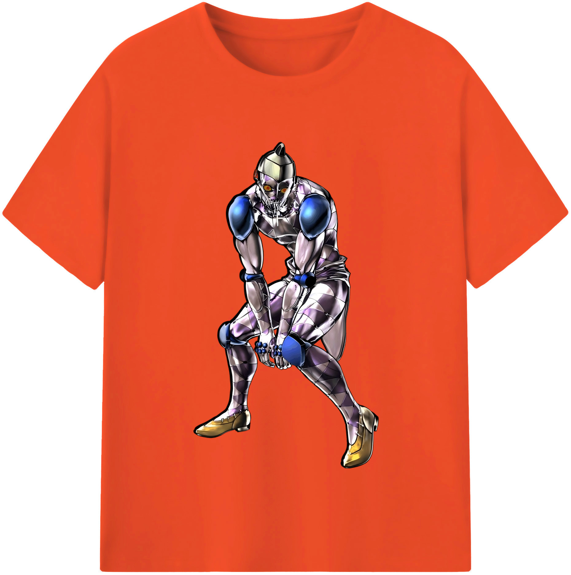 （画像用） ジョジョの奇妙な冒険 JoJo's Bizarre Adventure 綿100％半袖Tシャツ（フロントプリント）