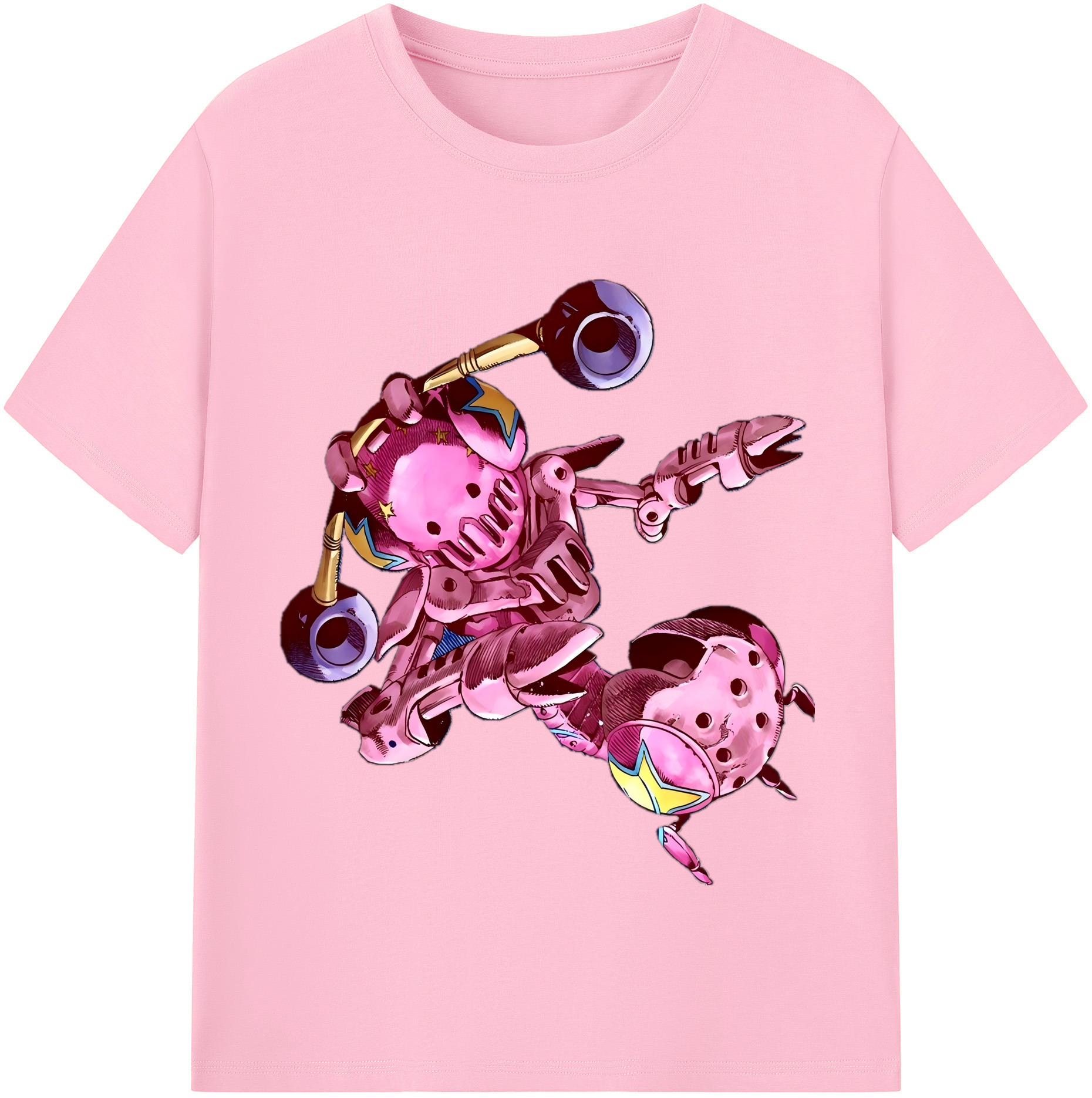 （画像用） ジョジョの奇妙な冒険 ジョナサン?ジョースター JoJo's Bizarre Adventure Jonathan Joestar 綿100％半袖Tシャツ（フロントプリント）