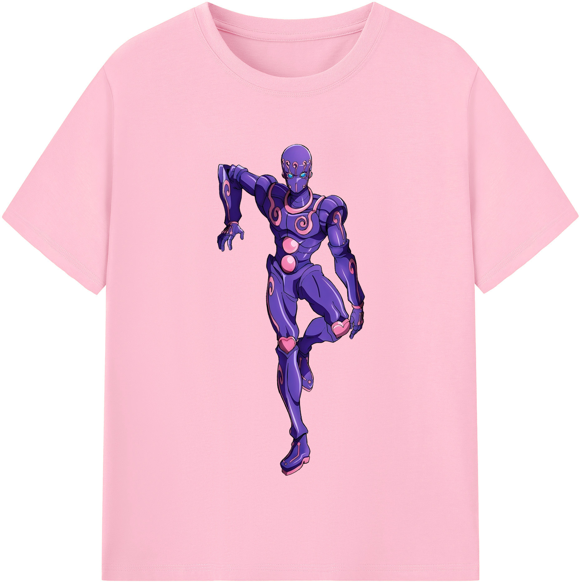 （画像用） ジョジョの奇妙な冒険 JoJo's Bizarre Adventure 綿100％半袖Tシャツ（フロントプリント）