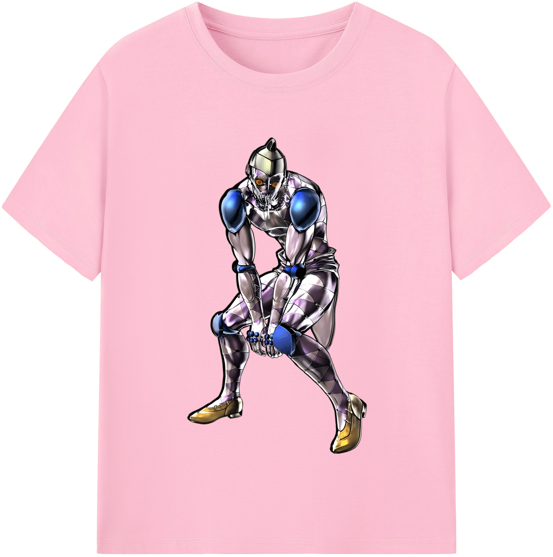 （画像用） ジョジョの奇妙な冒険 JoJo's Bizarre Adventure 綿100％半袖Tシャツ（フロントプリント）