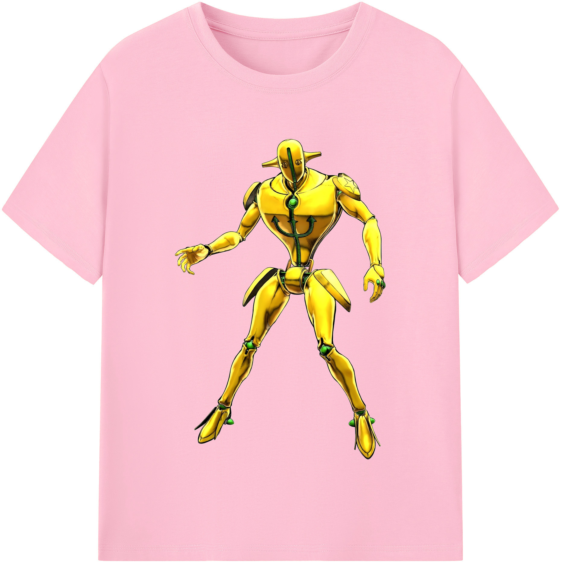 （画像用） ジョジョの奇妙な冒険 JoJo's Bizarre Adventure 綿100％半袖Tシャツ（フロントプリント）
