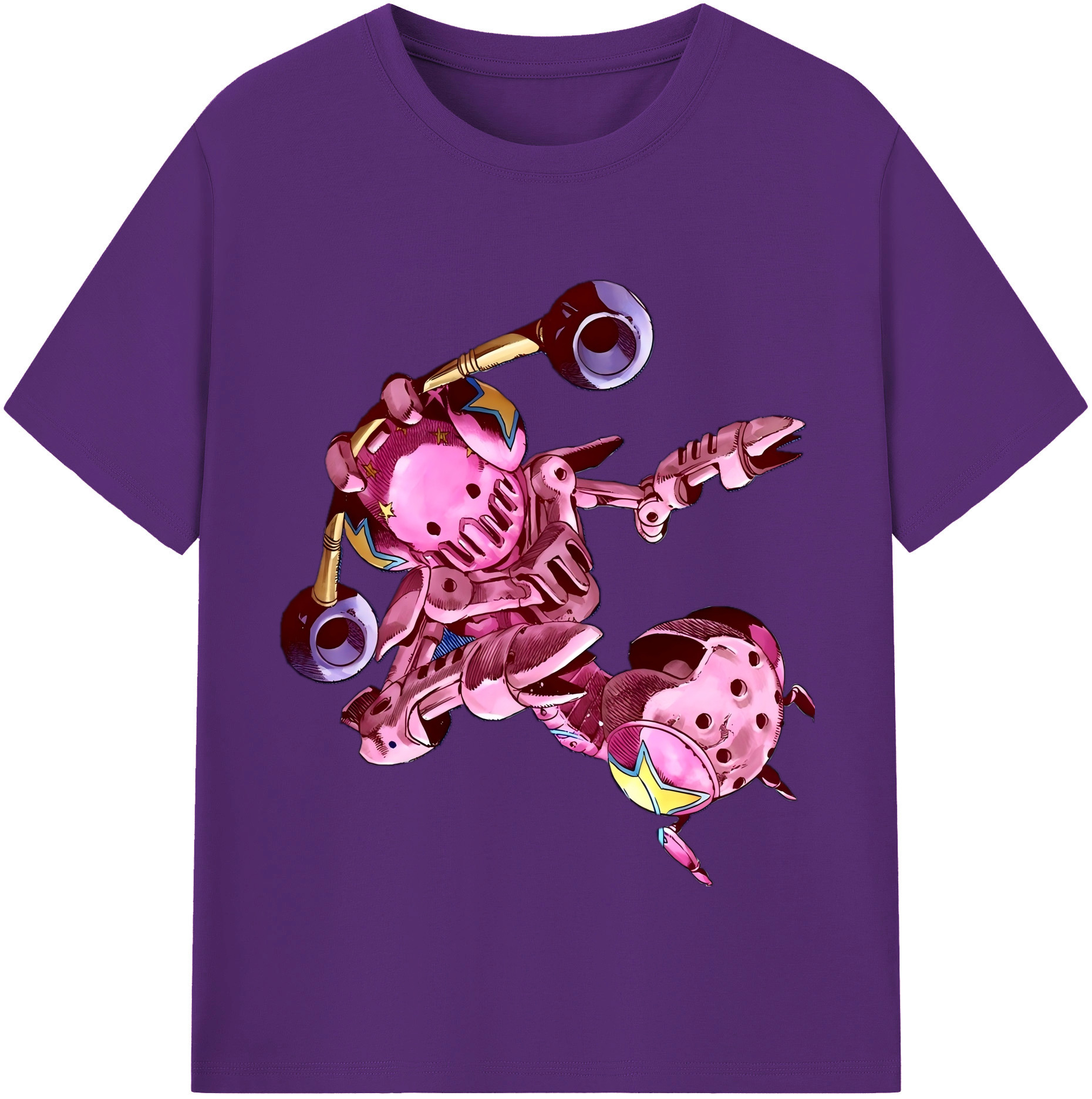 （画像用） ジョジョの奇妙な冒険 ジョナサン?ジョースター JoJo's Bizarre Adventure Jonathan Joestar 綿100％半袖Tシャツ（フロントプリント）