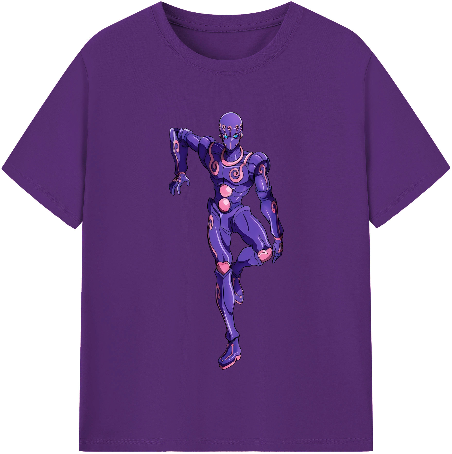 （画像用） ジョジョの奇妙な冒険 JoJo's Bizarre Adventure 綿100％半袖Tシャツ（フロントプリント）