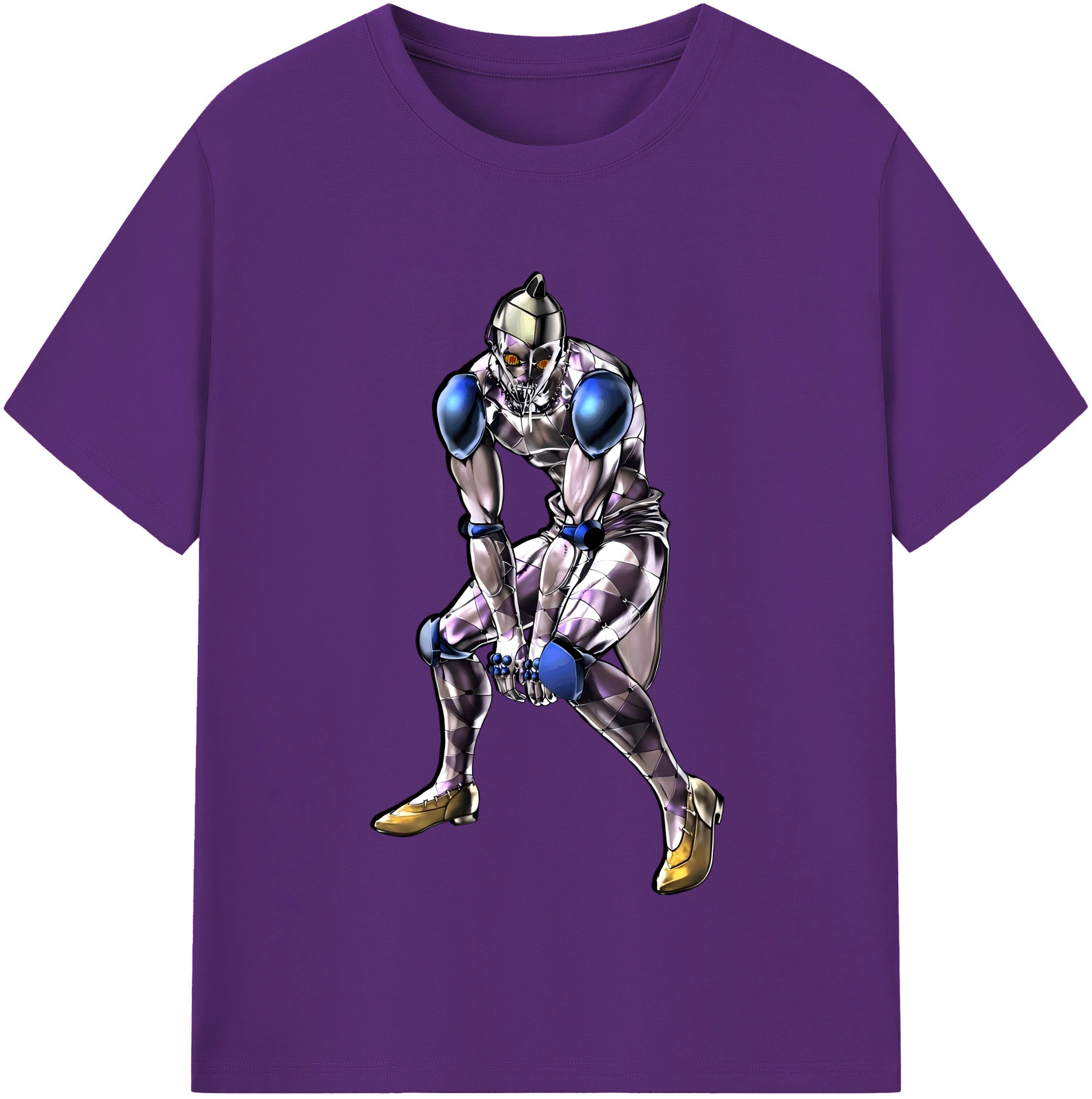 （画像用） ジョジョの奇妙な冒険 JoJo's Bizarre Adventure 綿100％半袖Tシャツ（フロントプリント）