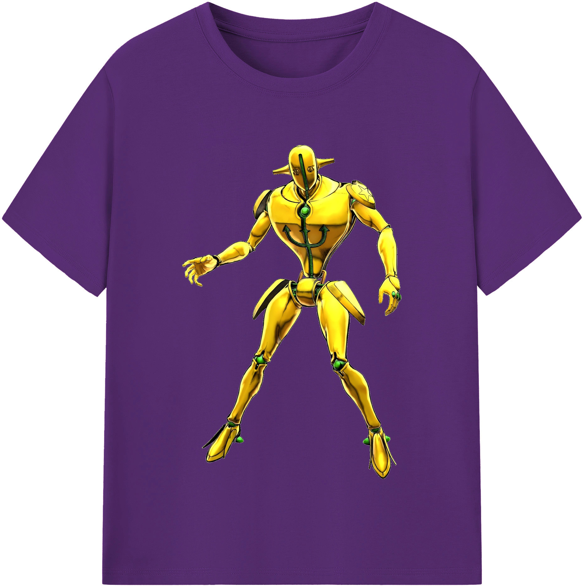 （画像用） ジョジョの奇妙な冒険 JoJo's Bizarre Adventure 綿100％半袖Tシャツ（フロントプリント）