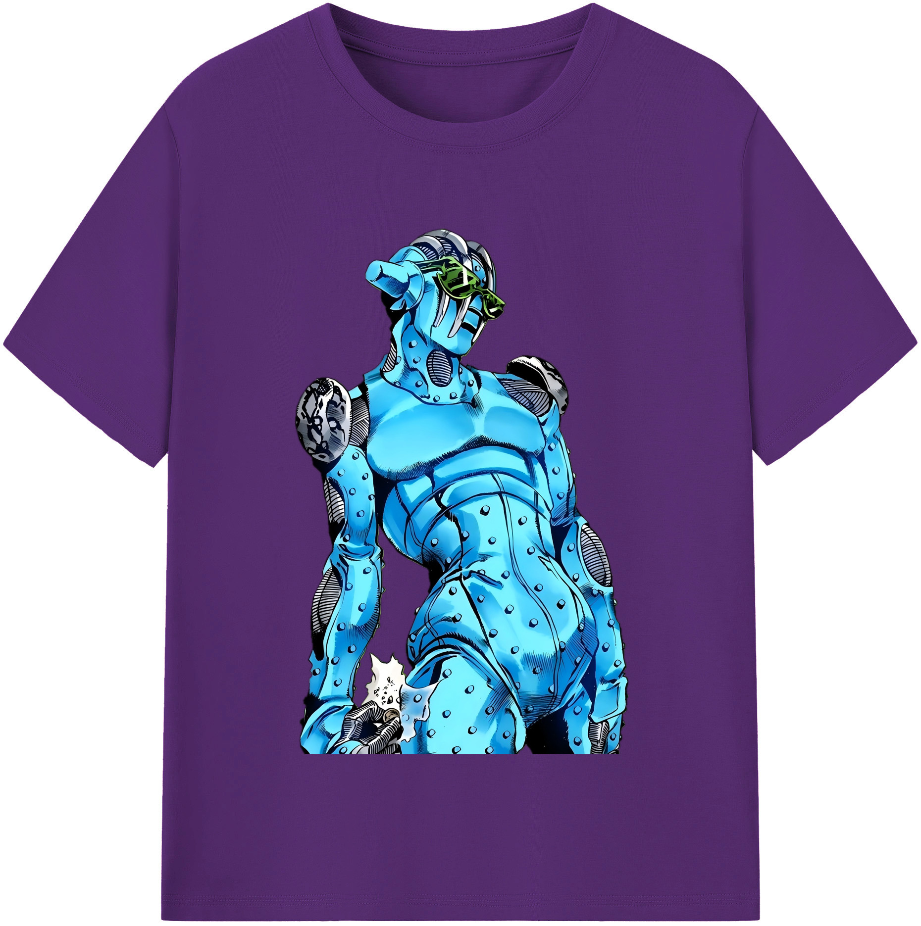 （画像用） ジョジョの奇妙な冒険 JoJo's Bizarre Adventure 綿100％半袖Tシャツ（フロントプリント）