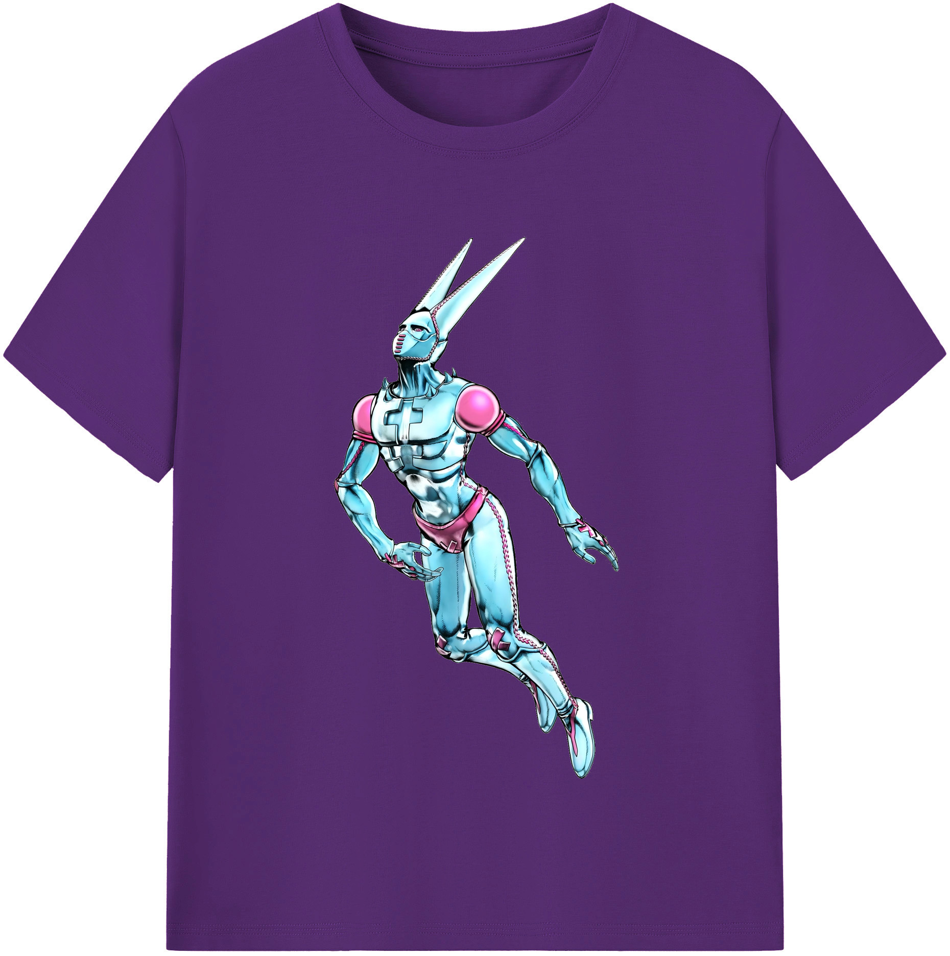（画像用） ジョジョの奇妙な冒険 JoJo's Bizarre Adventure 綿100％半袖Tシャツ（フロントプリント）