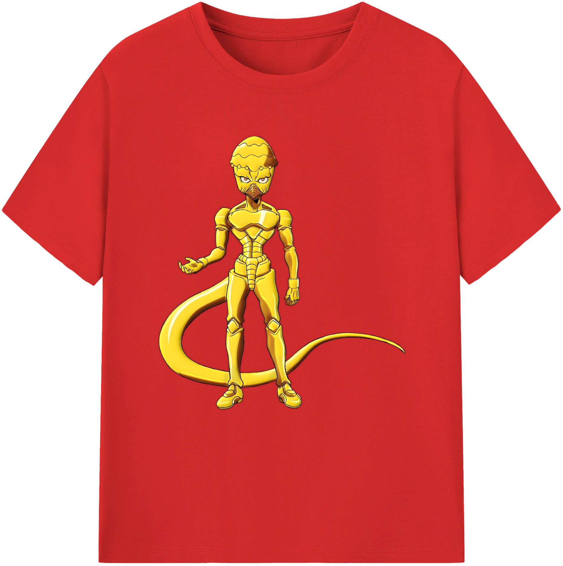 （画像用） ジョジョの奇妙な冒険 おといし あきら JoJo's Bizarre Adventure Akira Otoishi 綿100％半袖Tシャツ（フロントプリント）