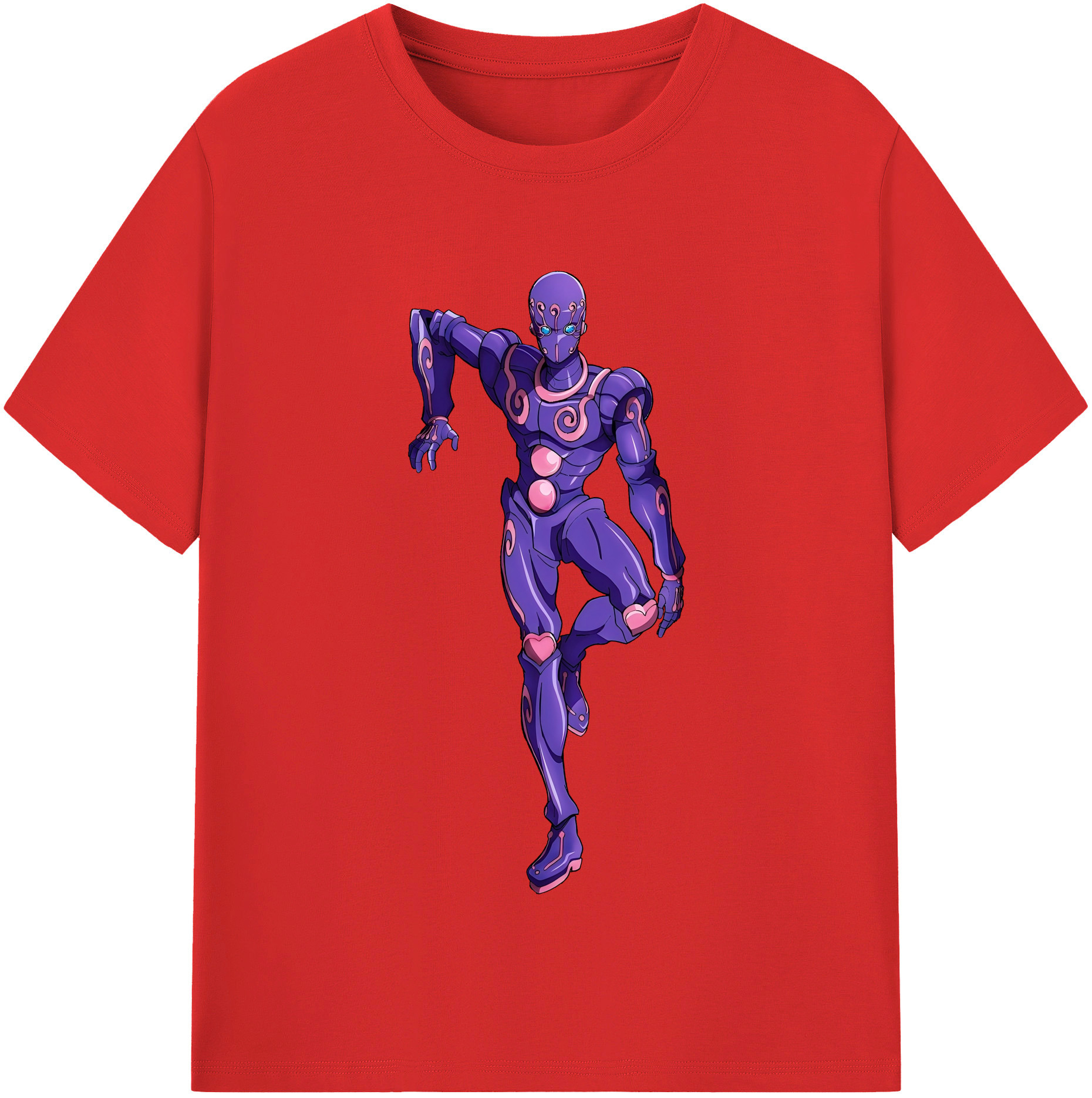 （画像用） ジョジョの奇妙な冒険 JoJo's Bizarre Adventure 綿100％半袖Tシャツ（フロントプリント）