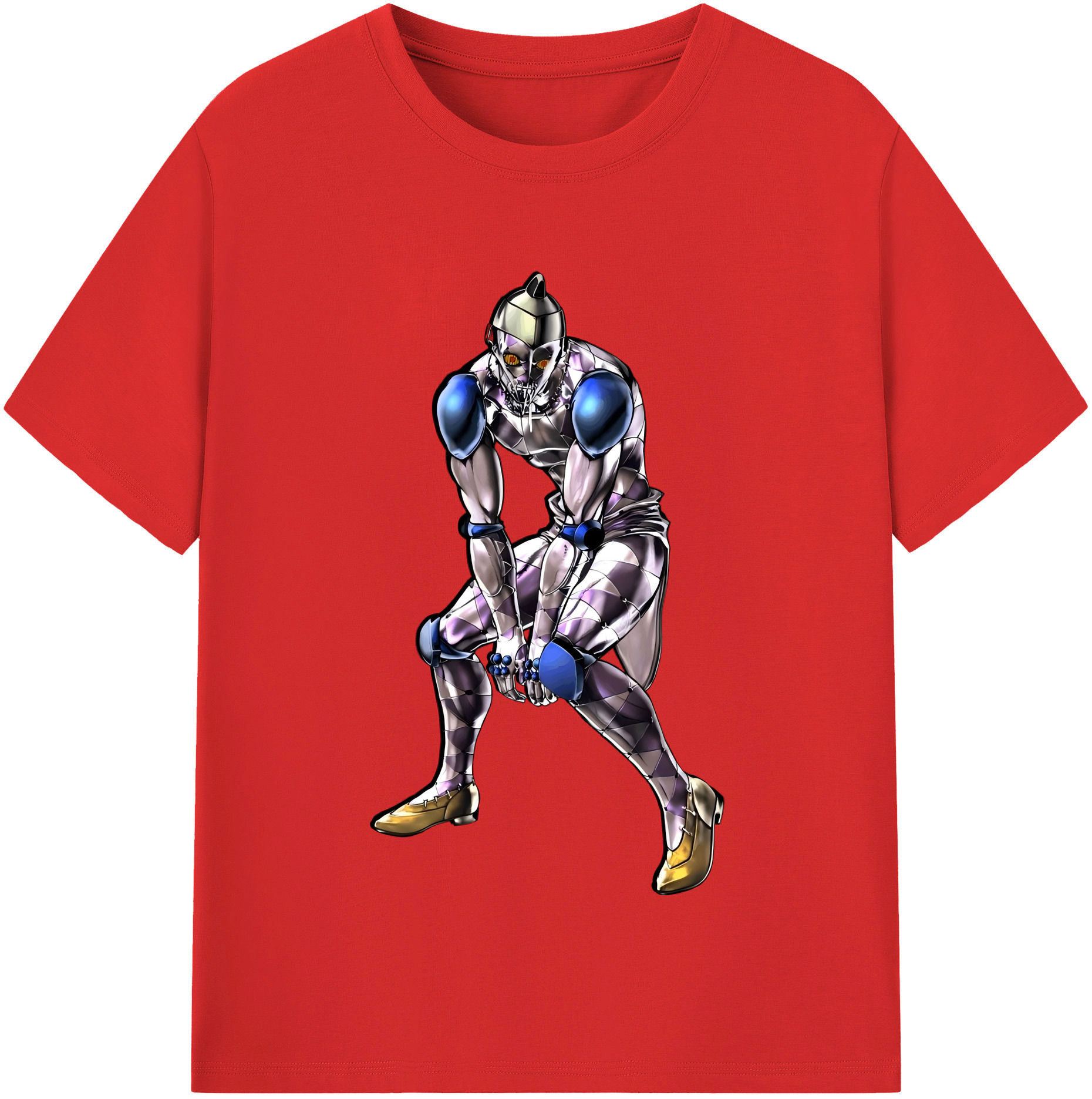 （画像用） ジョジョの奇妙な冒険 JoJo's Bizarre Adventure 綿100％半袖Tシャツ（フロントプリント）