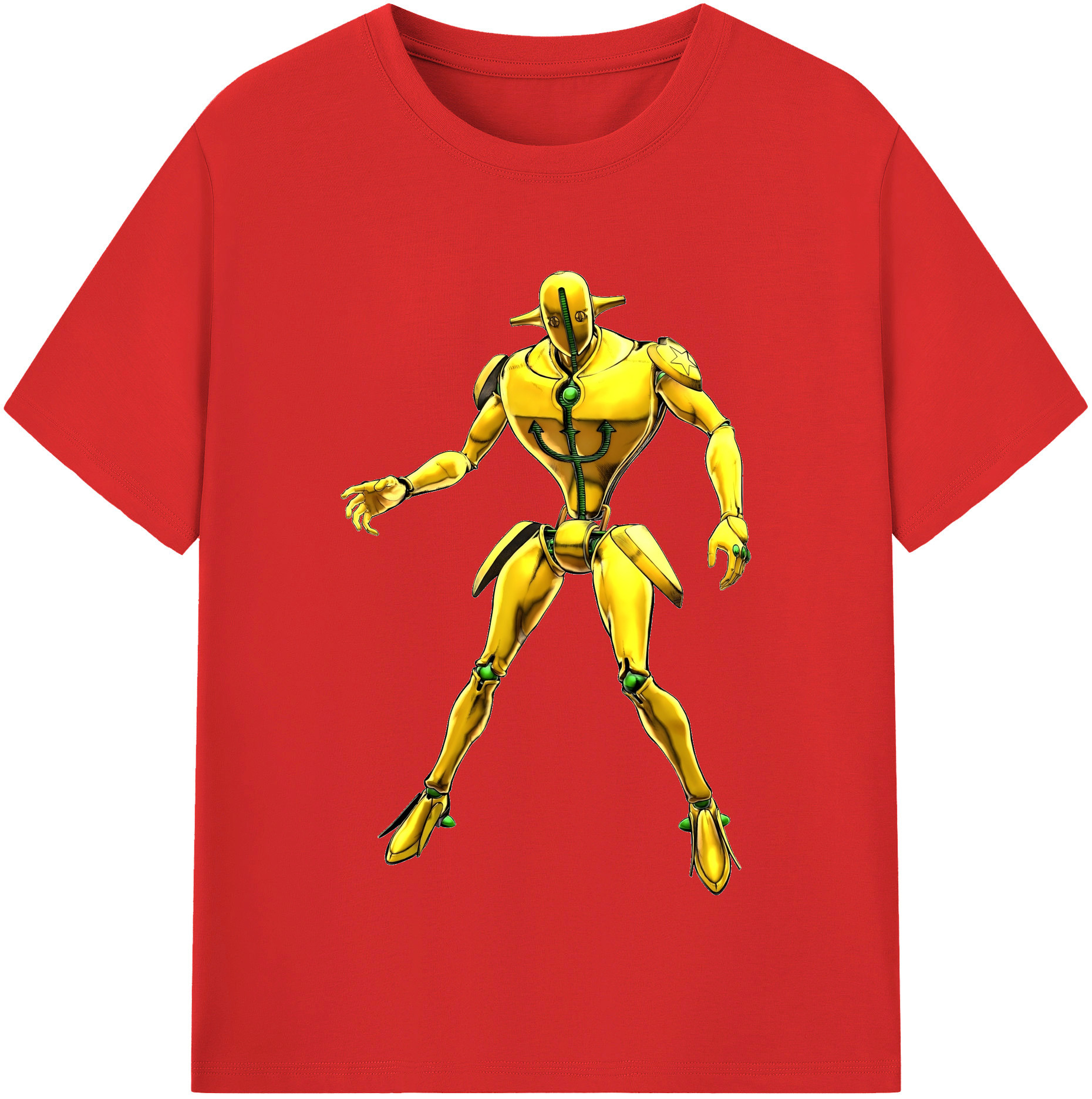 （画像用） ジョジョの奇妙な冒険 JoJo's Bizarre Adventure 綿100％半袖Tシャツ（フロントプリント）