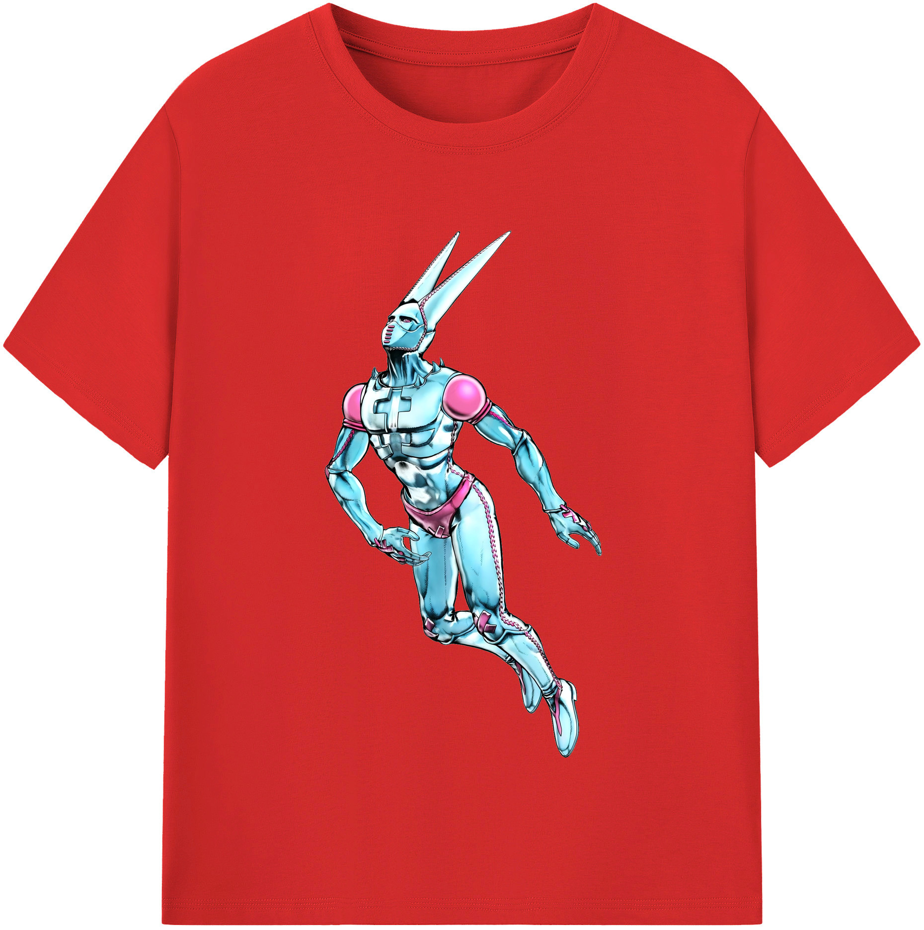 （画像用） ジョジョの奇妙な冒険 JoJo's Bizarre Adventure 綿100％半袖Tシャツ（フロントプリント）