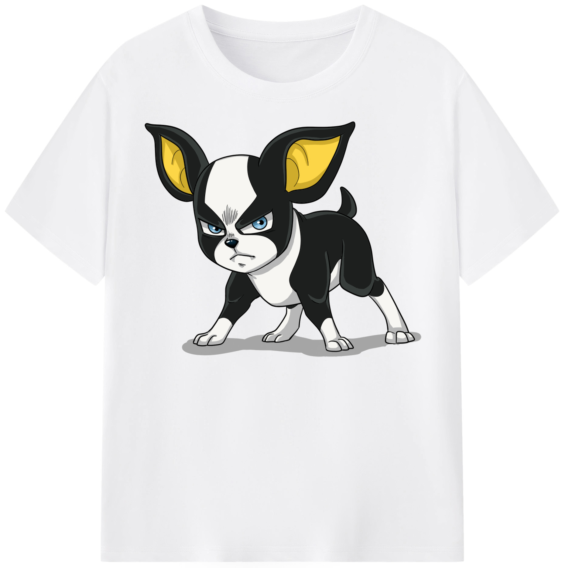 （画像用） ジョジョの奇妙な冒険 イギー JoJo's Bizarre Adventure Iggy 綿100％半袖Tシャツ（フロントプリント）