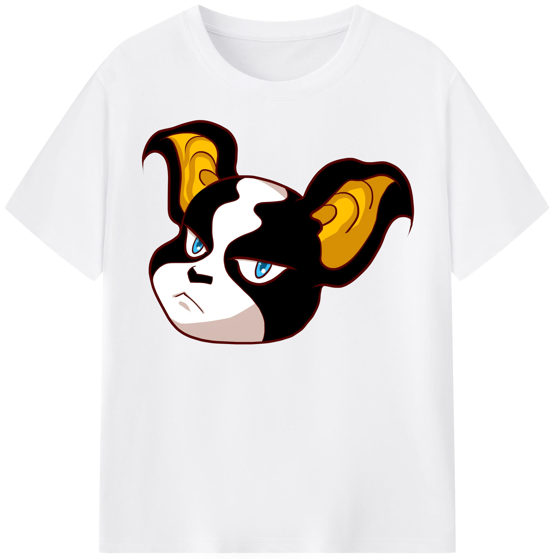 （画像用） ジョジョの奇妙な冒険 イギー JoJo's Bizarre Adventure Iggy 綿100％半袖Tシャツ（フロントプリント）